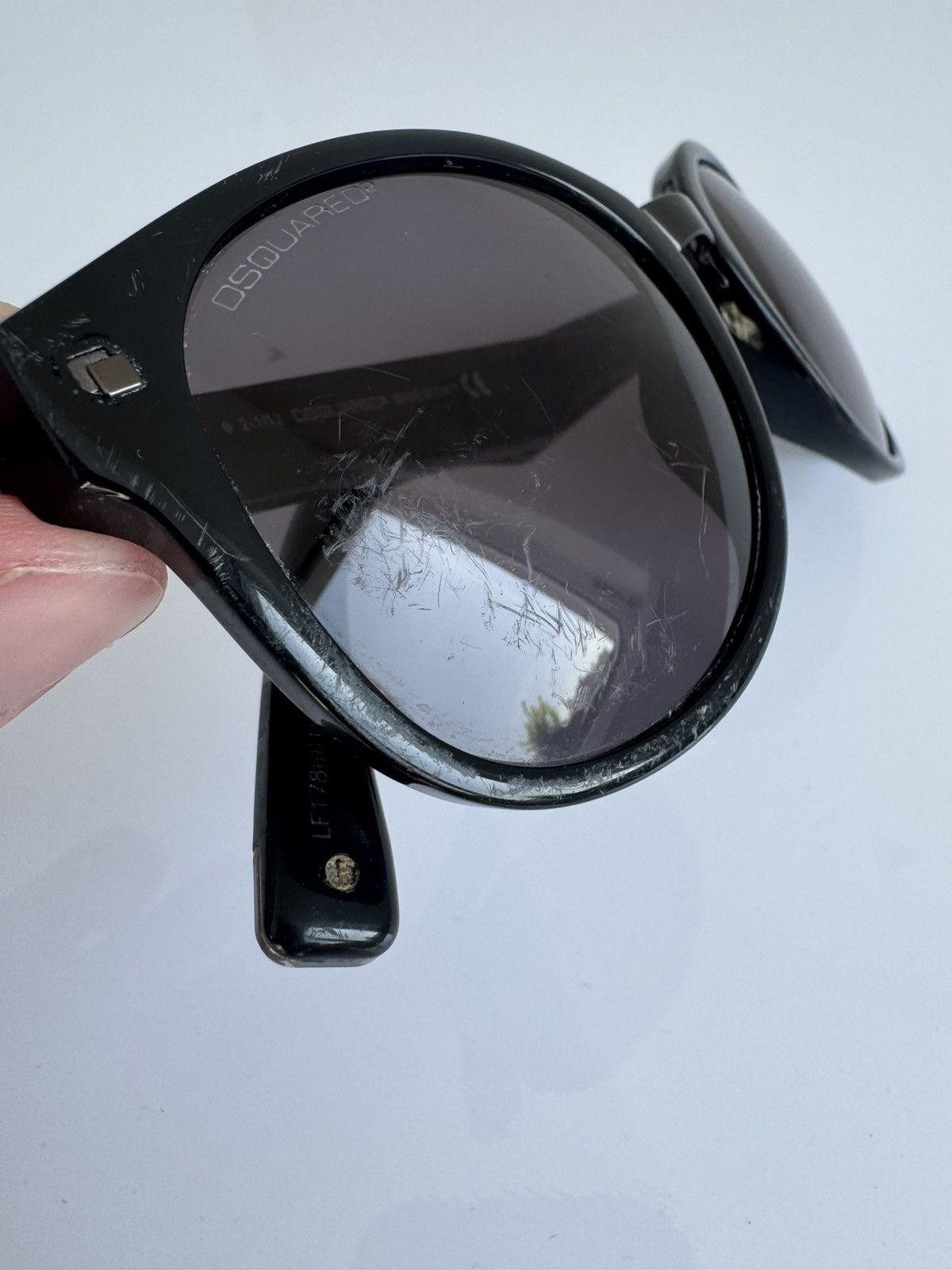 Dsquared2 Dsquared2 Sunglasses Black Square Frame Designer Size ONE SIZE - 10 Thumbnail