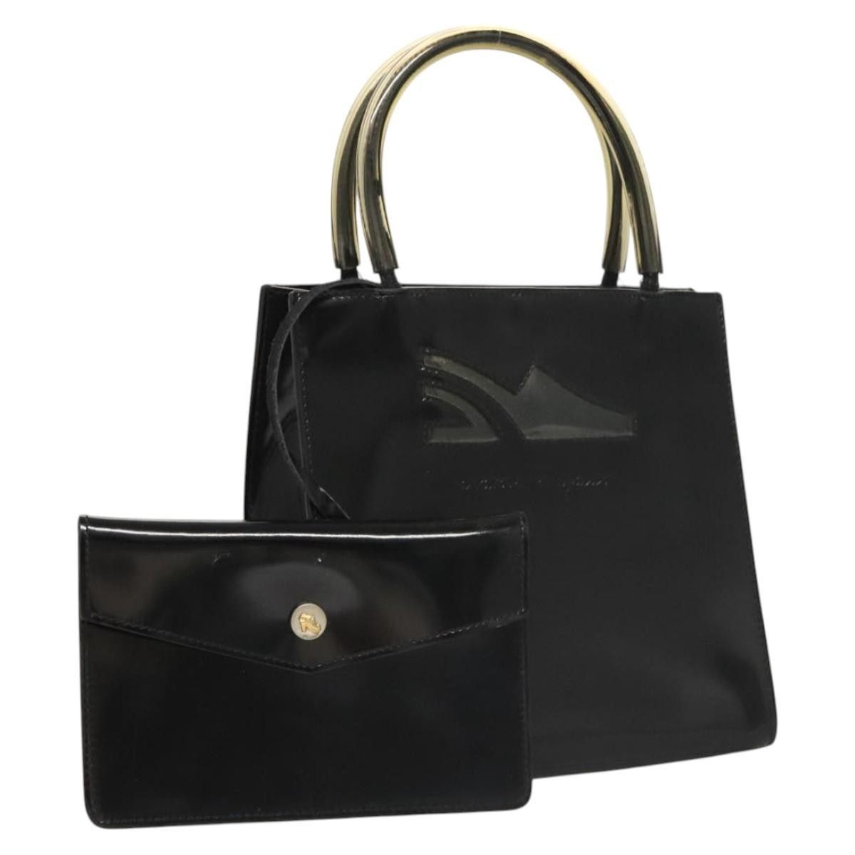 Salvatore Ferragamo Salvatore Ferragamo Wanda Tote Patent Leather Size ONE SIZE - 1 Thumbnail