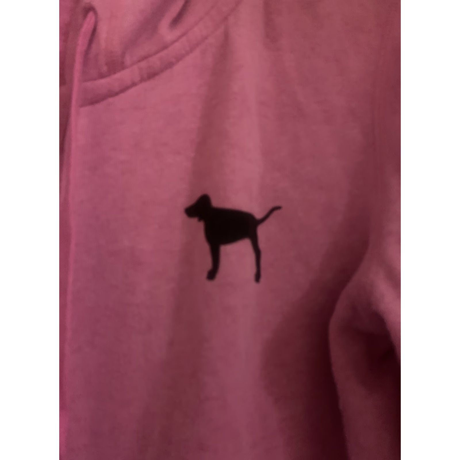 Victoria's Secret Victoria's Secret PINK Full Zip Hoodie Women Pink Size S Logo Cotton Blend Blended Fabric Size S / US 4 / IT 40 - 2 Thumbnail