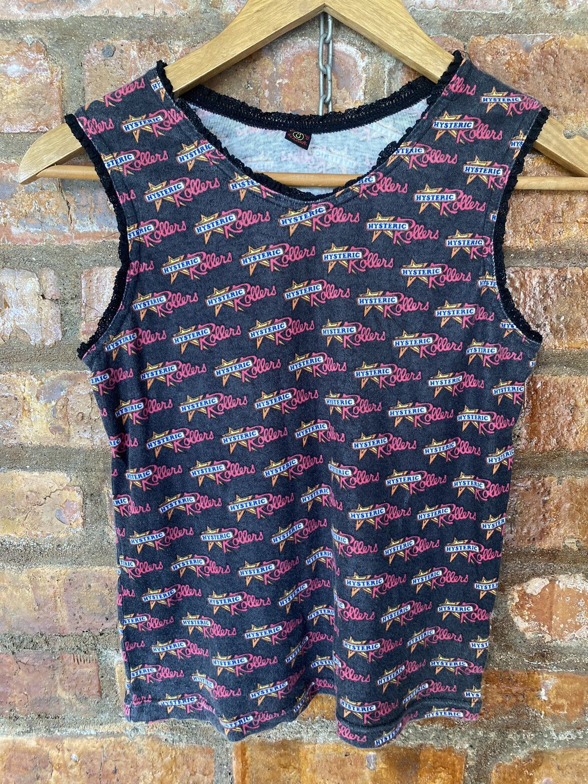 Hysteric Glamour 1990s Hysteric Roller all logo tank Size XS / US 0-2 / IT 36-38 - 3 Thumbnail