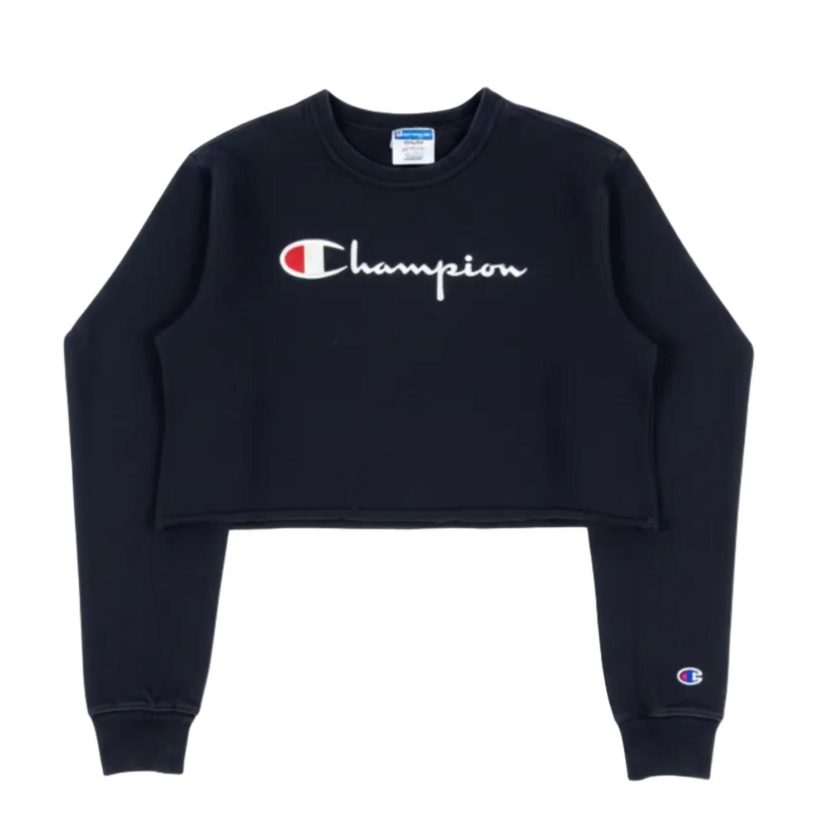 Champion CHAMPION Sweater Crop Top Women's Size M / US 6-8 / IT 42-44 - 1 Thumbnail