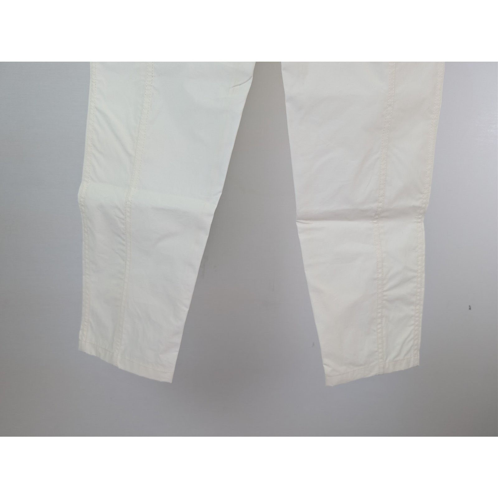 Gucci o1rshd1 Cotton Canvas W/Web Pants Trouser Sweatpants White Size US 44 / EU 60 - 11 Thumbnail