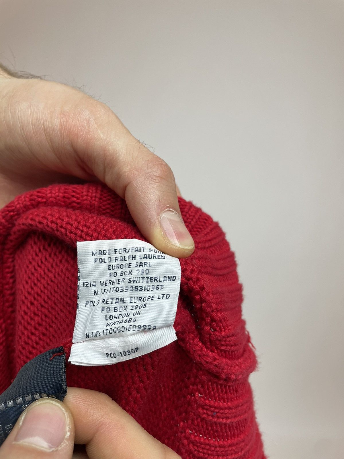 Polo Ralph Lauren × Vintage Polo Ralph Lauren Vintage Cotton sweater Mens size XL TALL Size US L / EU 52-54 / 3 - 11 Thumbnail