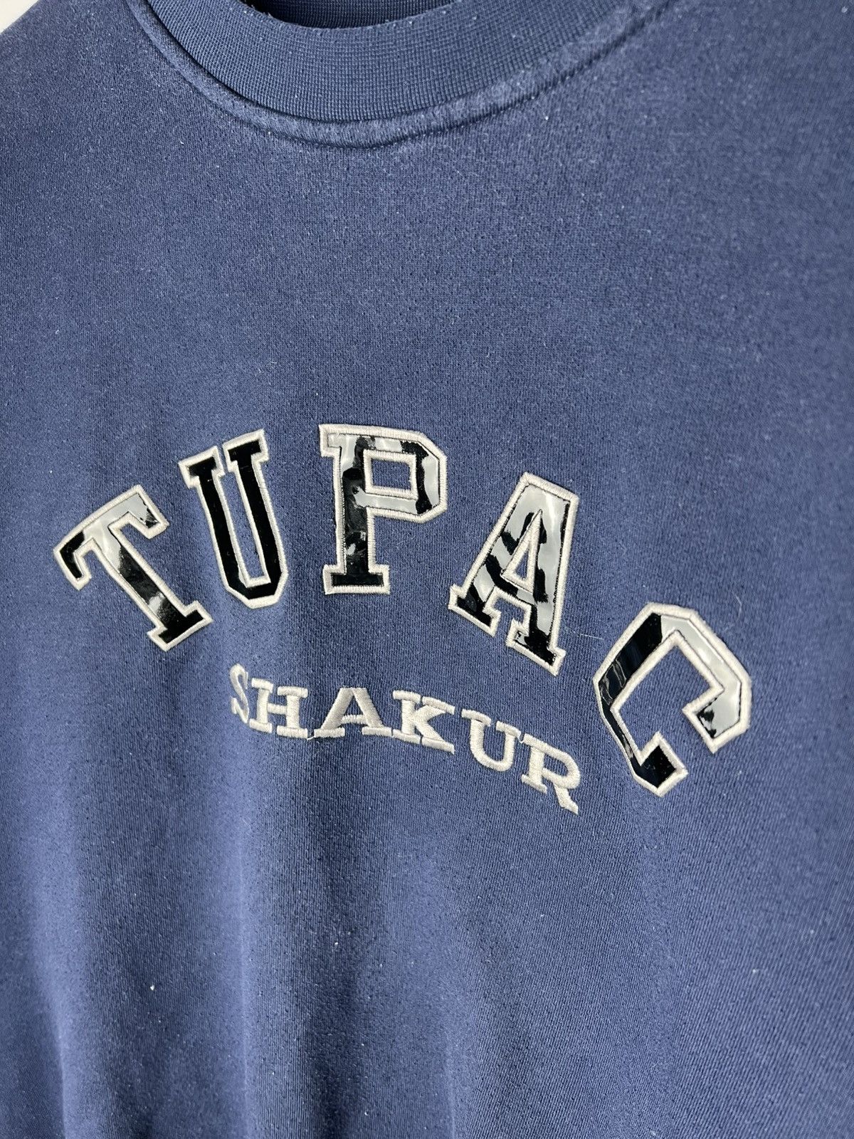 Rap Tees Vintage streetwear 90s Rap Band 2pac Tupac Shakur Sweatshirt Size US L / EU 52-54 / 3 - 3 Thumbnail