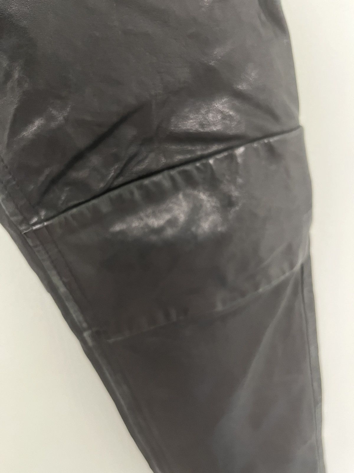 Diesel Distressed leather jeans. Size 29 Size US 29 - 16 Thumbnail