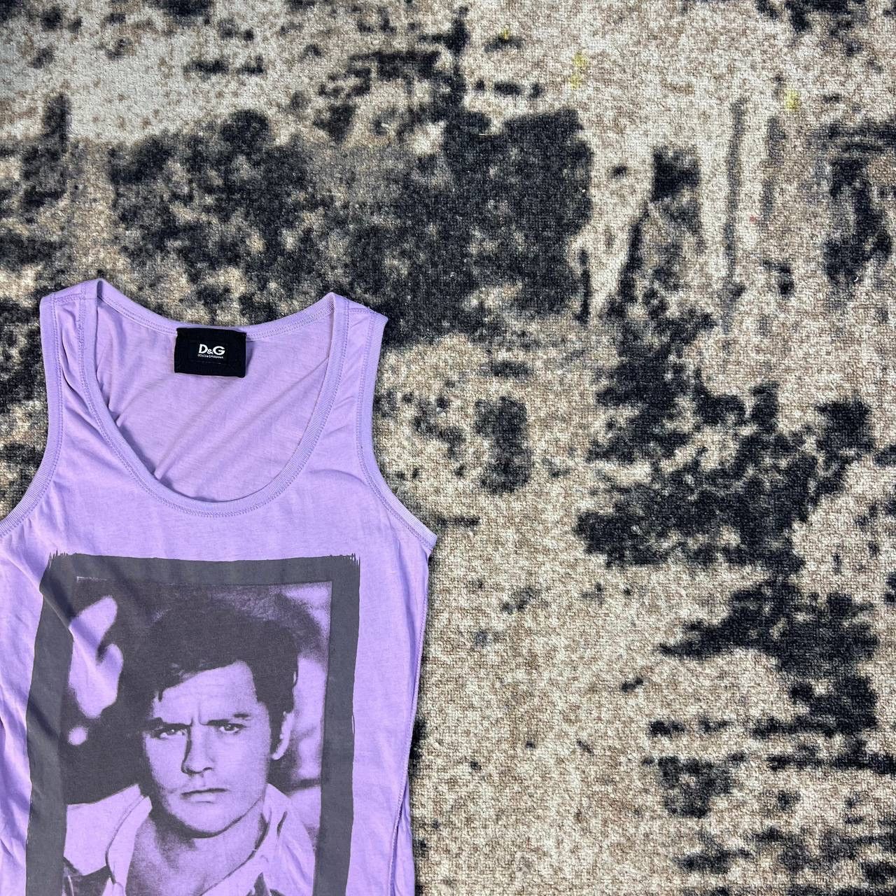 Dolce & Gabbana Dolce & Gabbana Alain Delon Big Logo Luxury Tank Top Size M / US 6-8 / IT 42-44 - 2 Thumbnail
