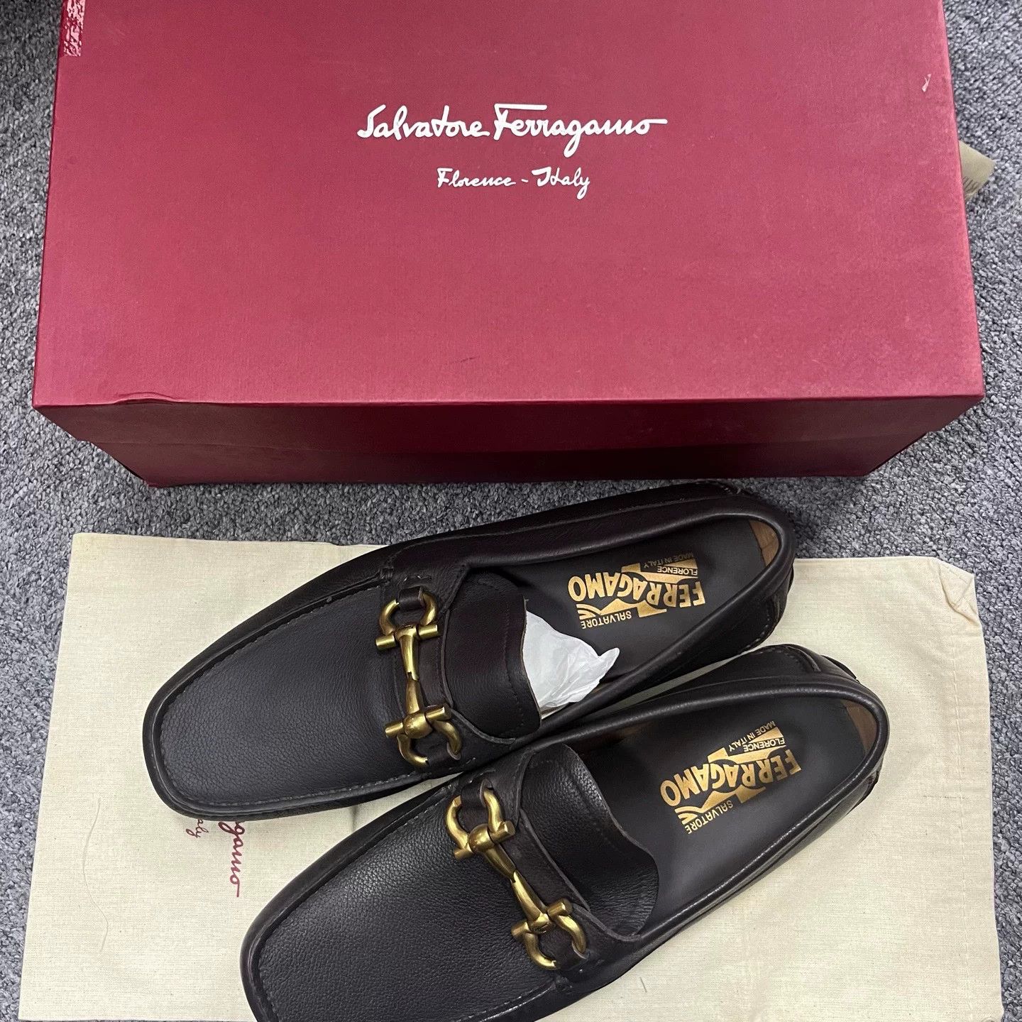 Salvatore Ferragamo Salvatore Ferragamo Casual Brown Lowtop Sneakers 7.5 Women Size US 7.5 / IT 37.5 - 1 Thumbnail