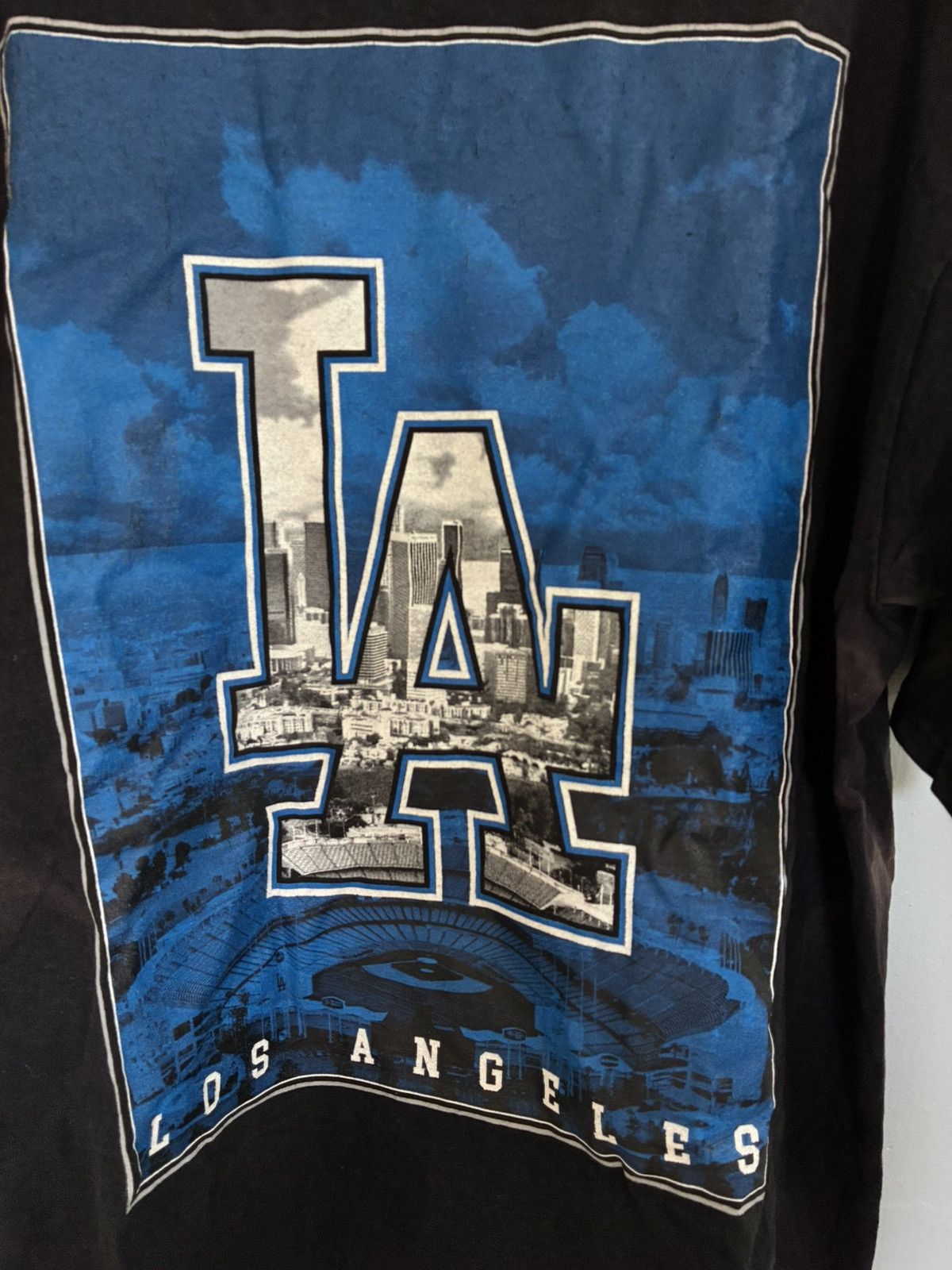 Vintage Vintage Y2K Los Angeles sunfaded t shirt Size US XXL / EU 58 / 5 - 5 Thumbnail