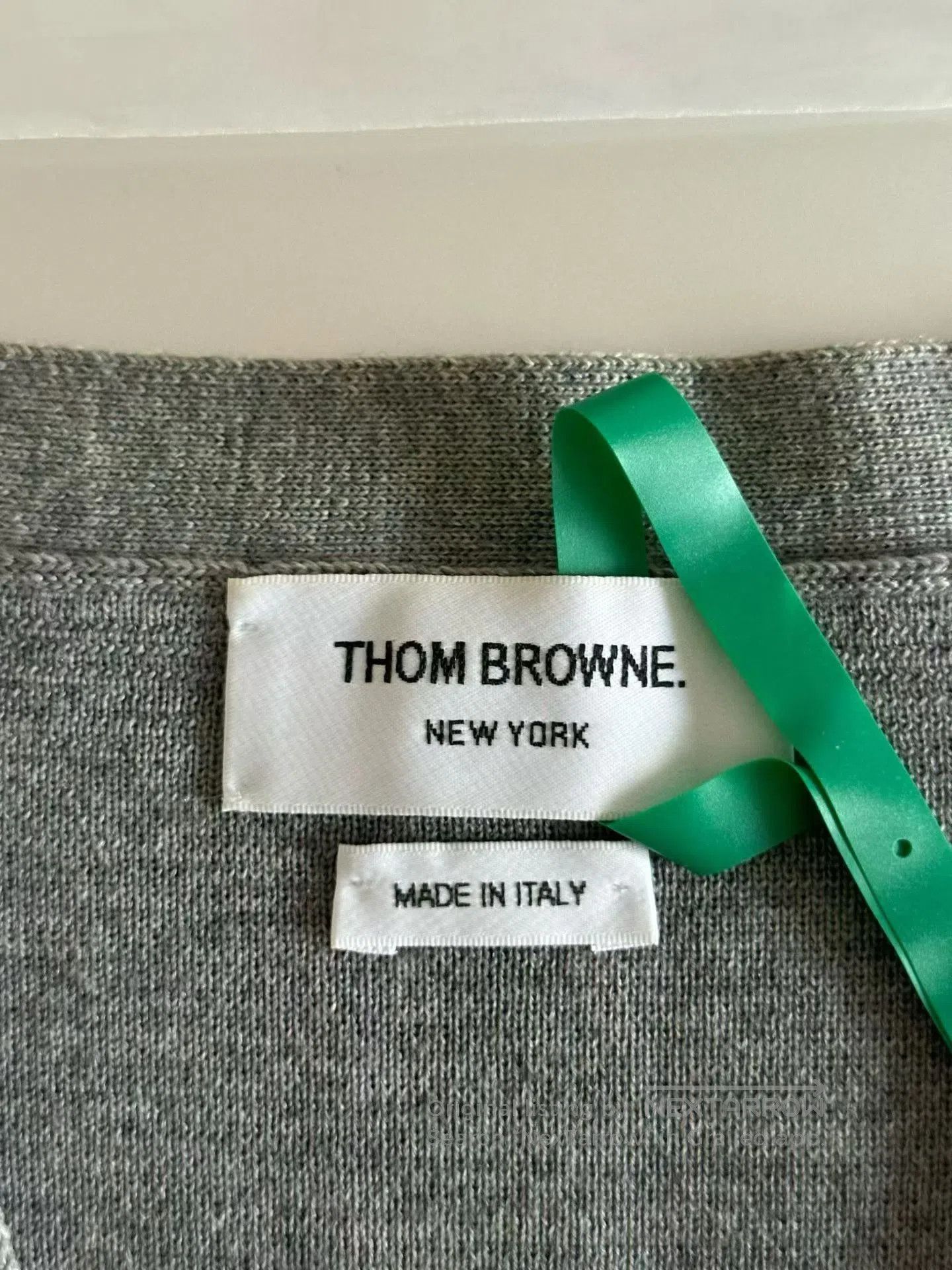 Thom Browne Thom Browne Gray Wool Cardigan| Size US M / EU 48-50 / 2 - 3 Thumbnail
