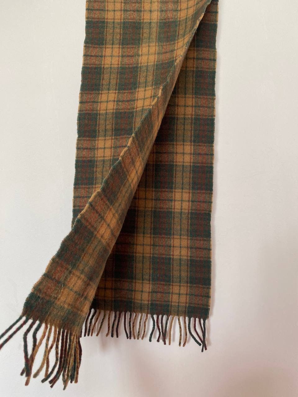 Barbour Vintage Barbour Scarf 90s Street Wear Y2K Casual Kanye Style Size ONE SIZE - 3 Thumbnail