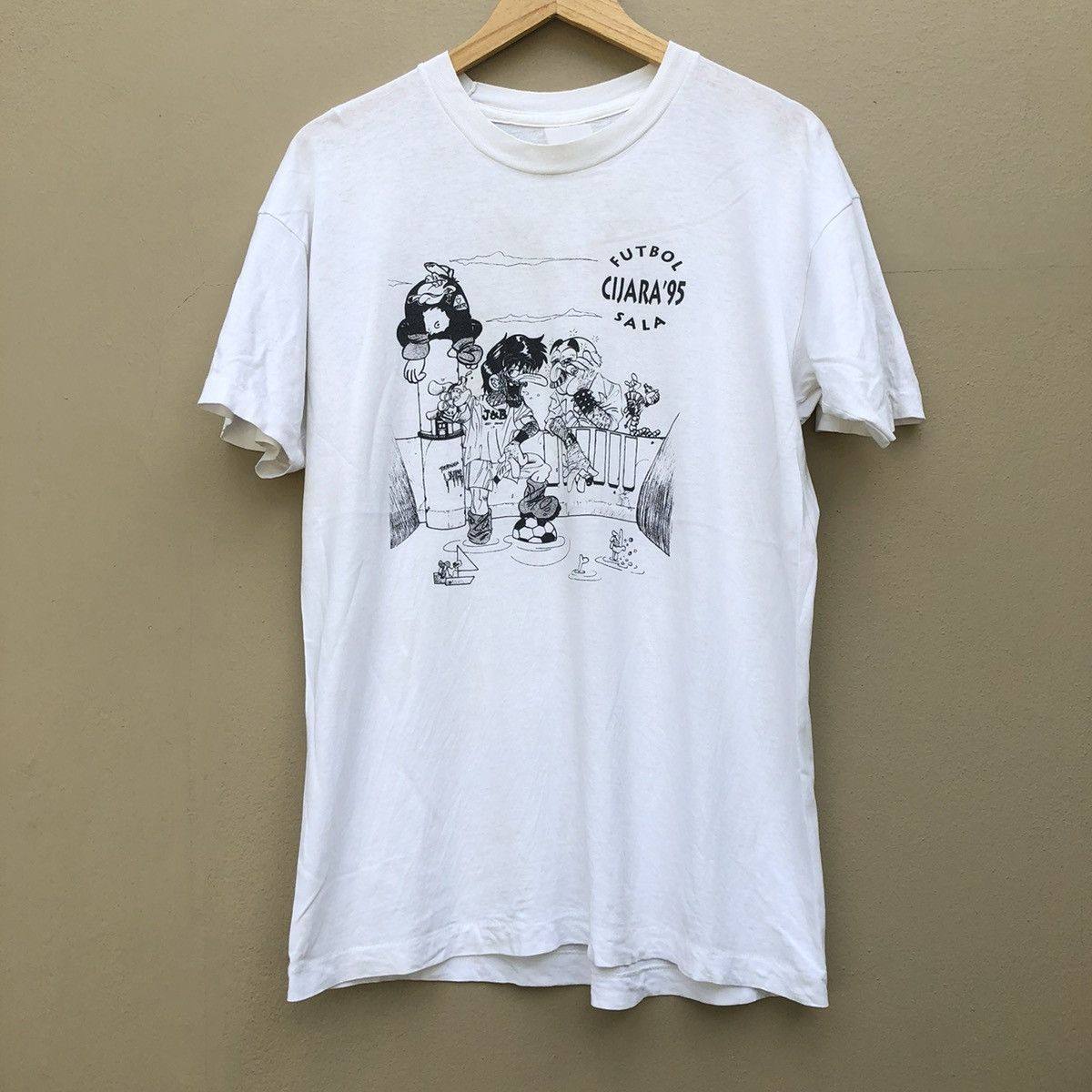 Vintage Vintage futbol 1995 t shirt Size US M / EU 48-50 / 2 - 1 Thumbnail
