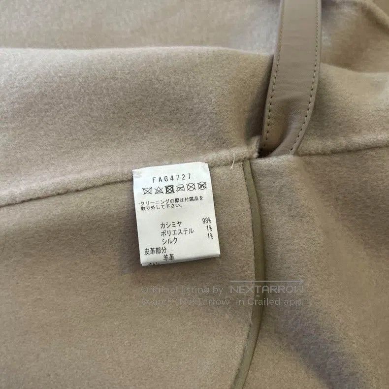 Loro Piana Sequined Off-white Cashmere Cloak