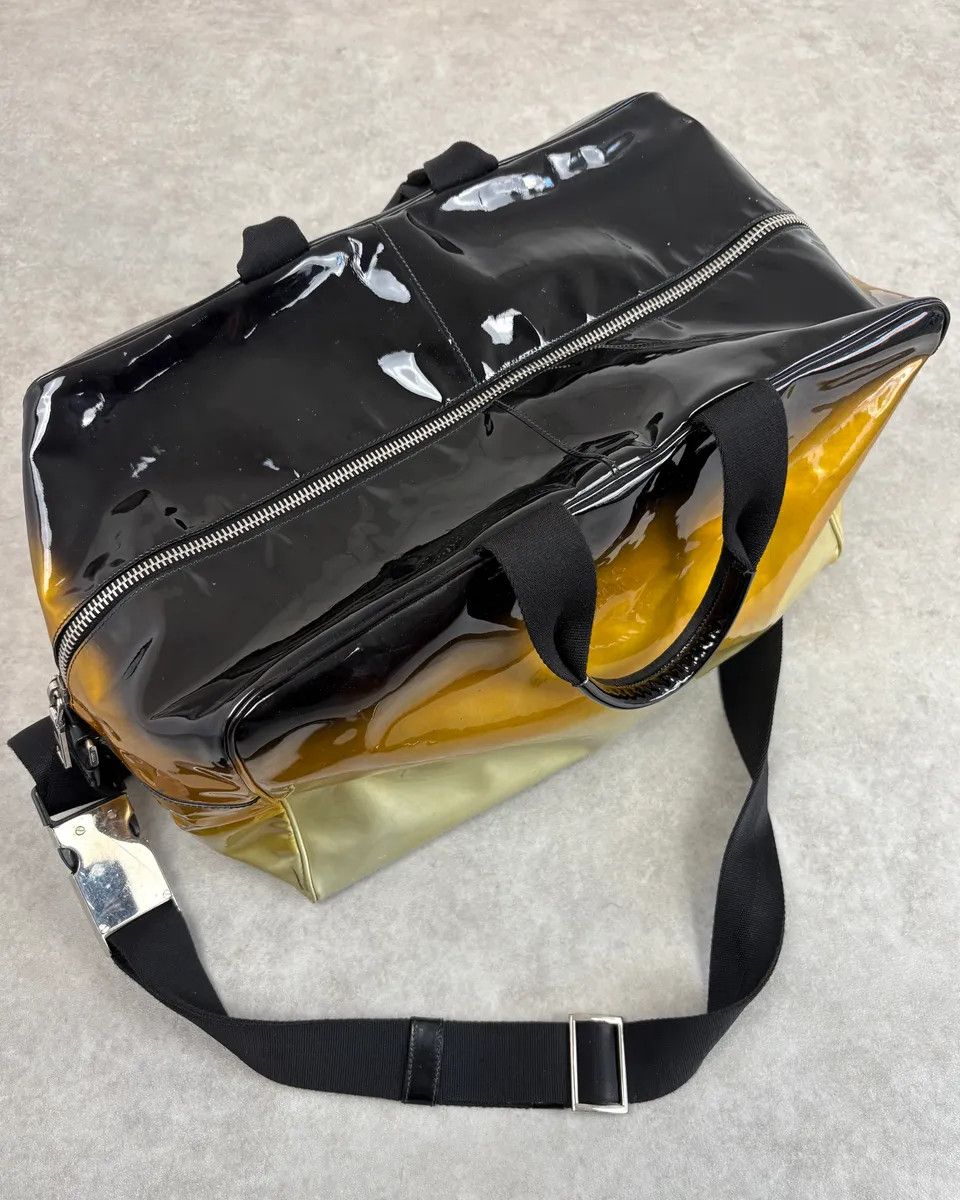 Prada Prada Gold Leather Ombre Travel Bag Size ONE SIZE - 3 Thumbnail