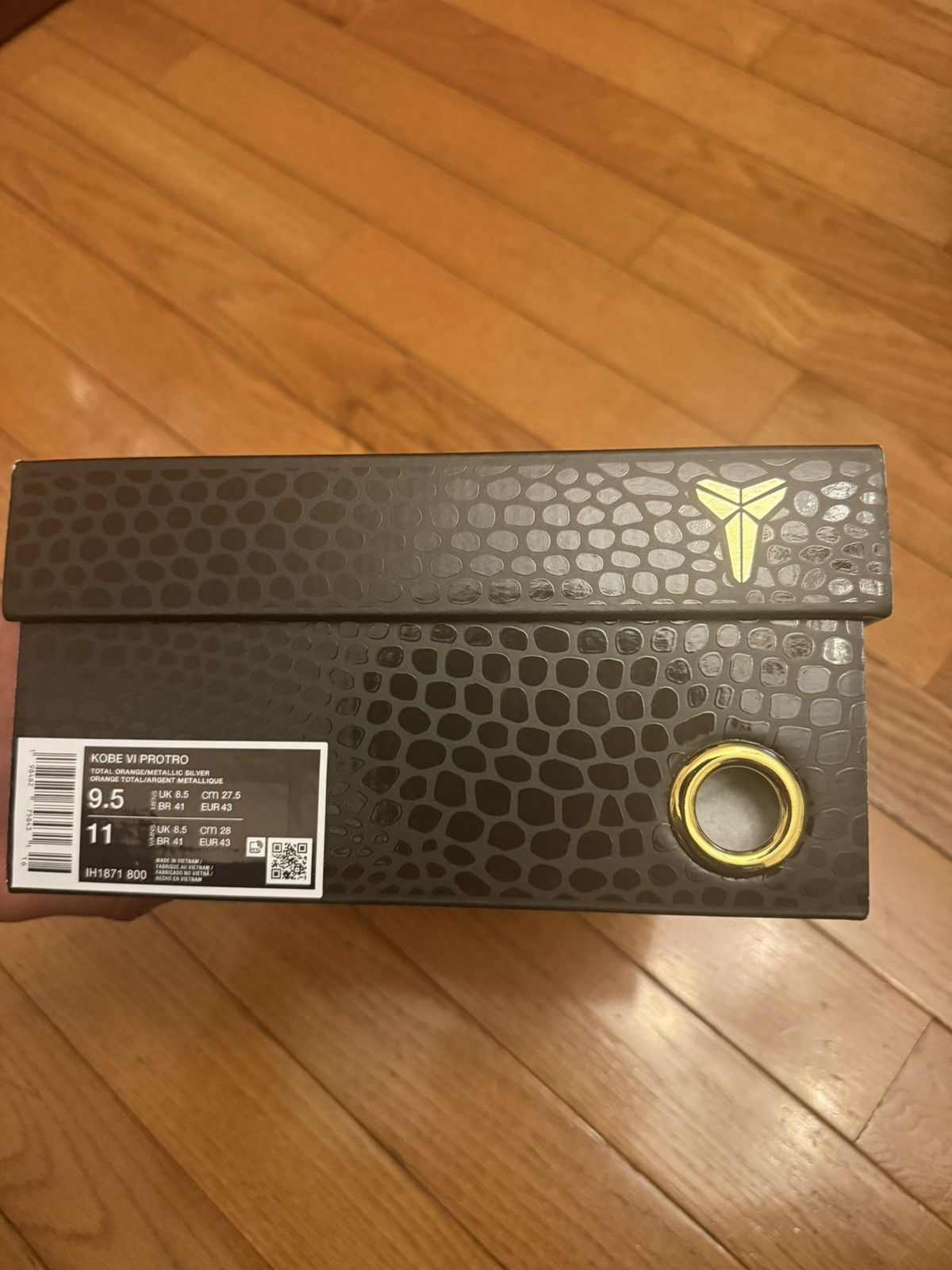 Nike Nike Zoom Kobe 6 Protro ‘Total Orange’ Size US 9.5 / EU 42-43 - 2 Thumbnail