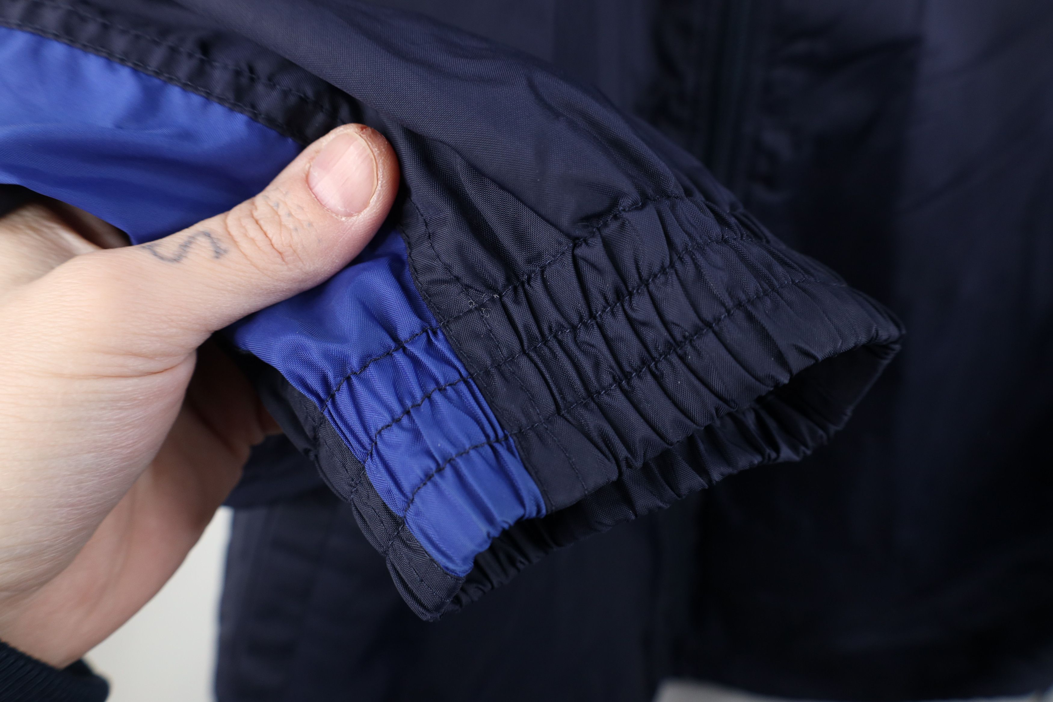 Fila Vintage 90s Fila Block Full Zip Windbreaker Jacket Blue Size US XL / EU 56 / 4 - 7 Thumbnail