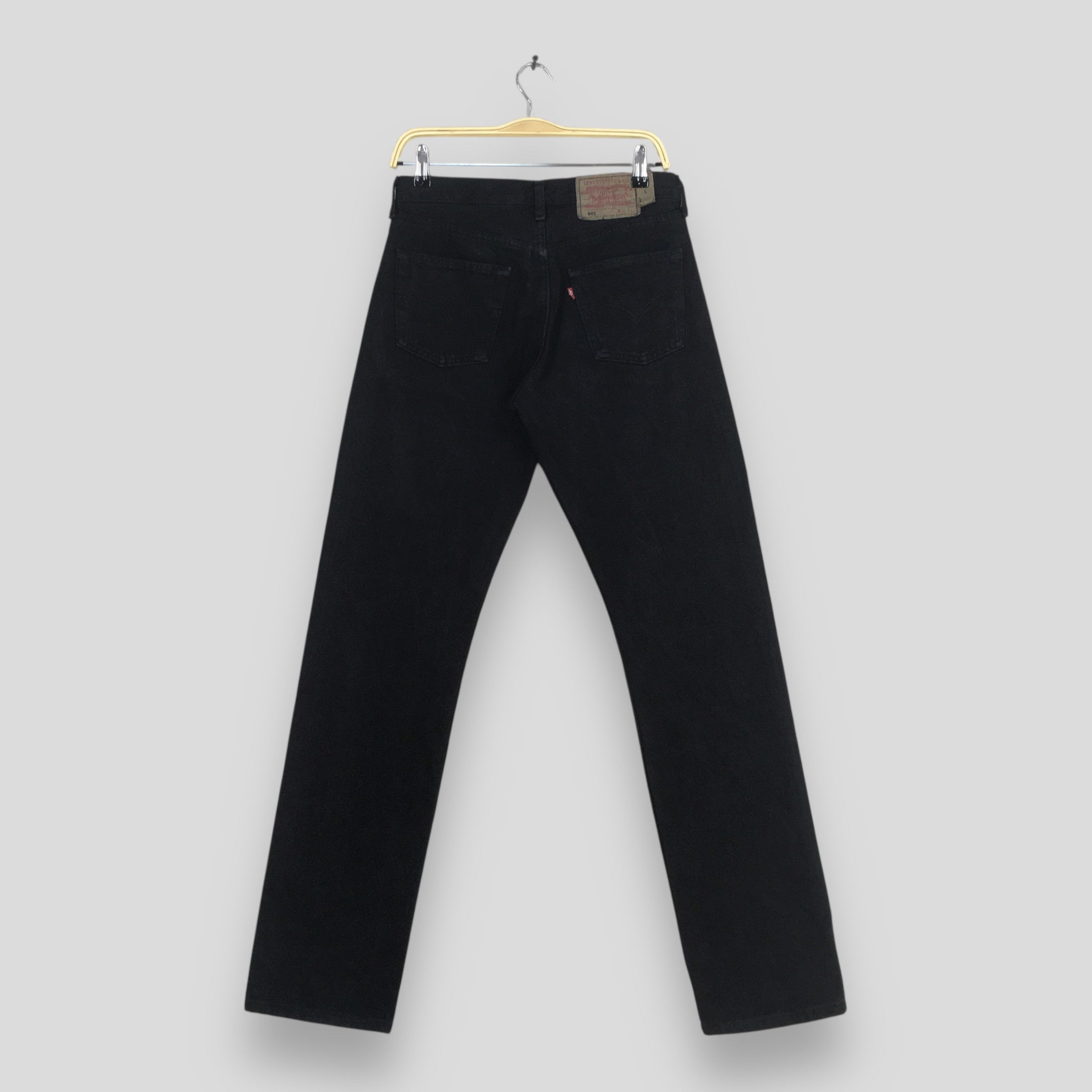 Levi's Size 28x32.5 Vintage 90s Levi's 501 Straight Cut Denim S1682 Size 28" / US 6 / IT 42 - 7 Thumbnail