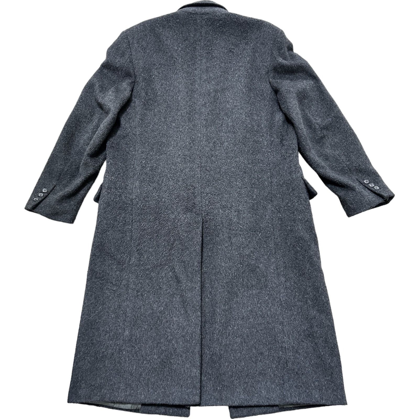 Nordstrom Cricketeer Mens Large Heavyweight Gray Trenchcoat Size US L / EU 52-54 / 3 - 3 Thumbnail
