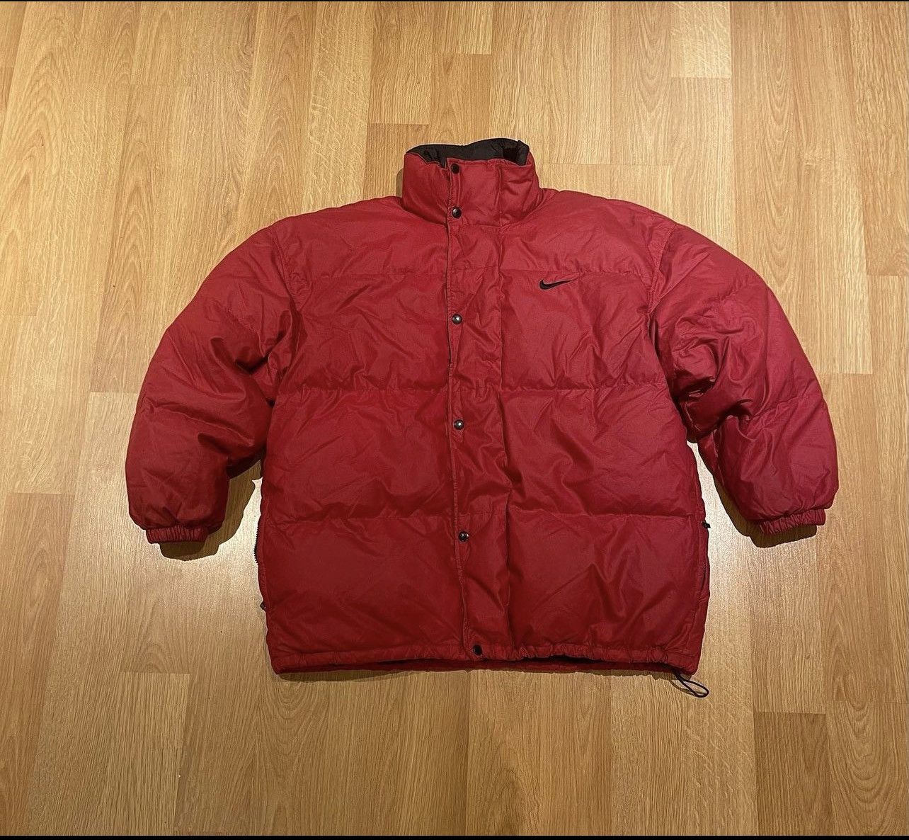 Nike × Vintage Vintage Nike Puffer Jacket Size US L / EU 52-54 / 3 - 1 Thumbnail