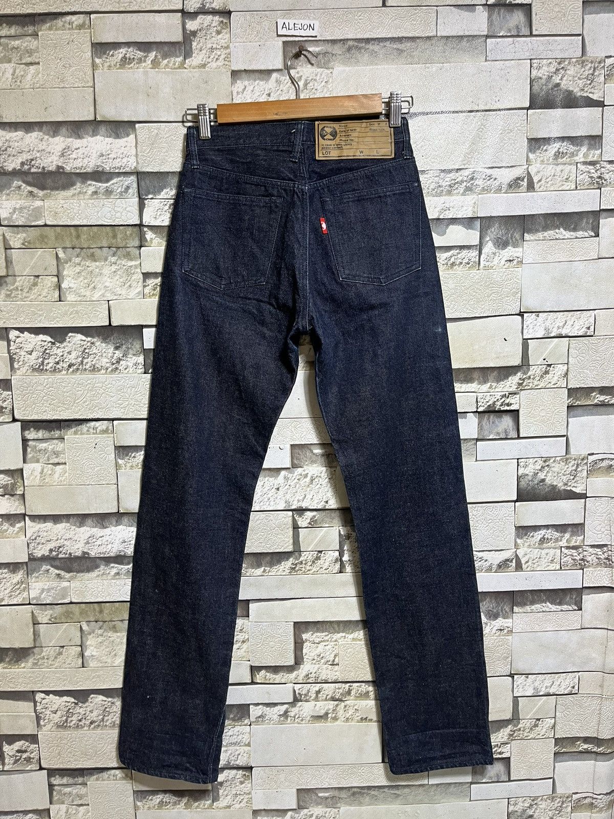 Final Home FINAL HOME SELVEDGE JAPAN RAW DENIM PANTS WOMENS Size 28" / US 6 / IT 42 - 6 Thumbnail