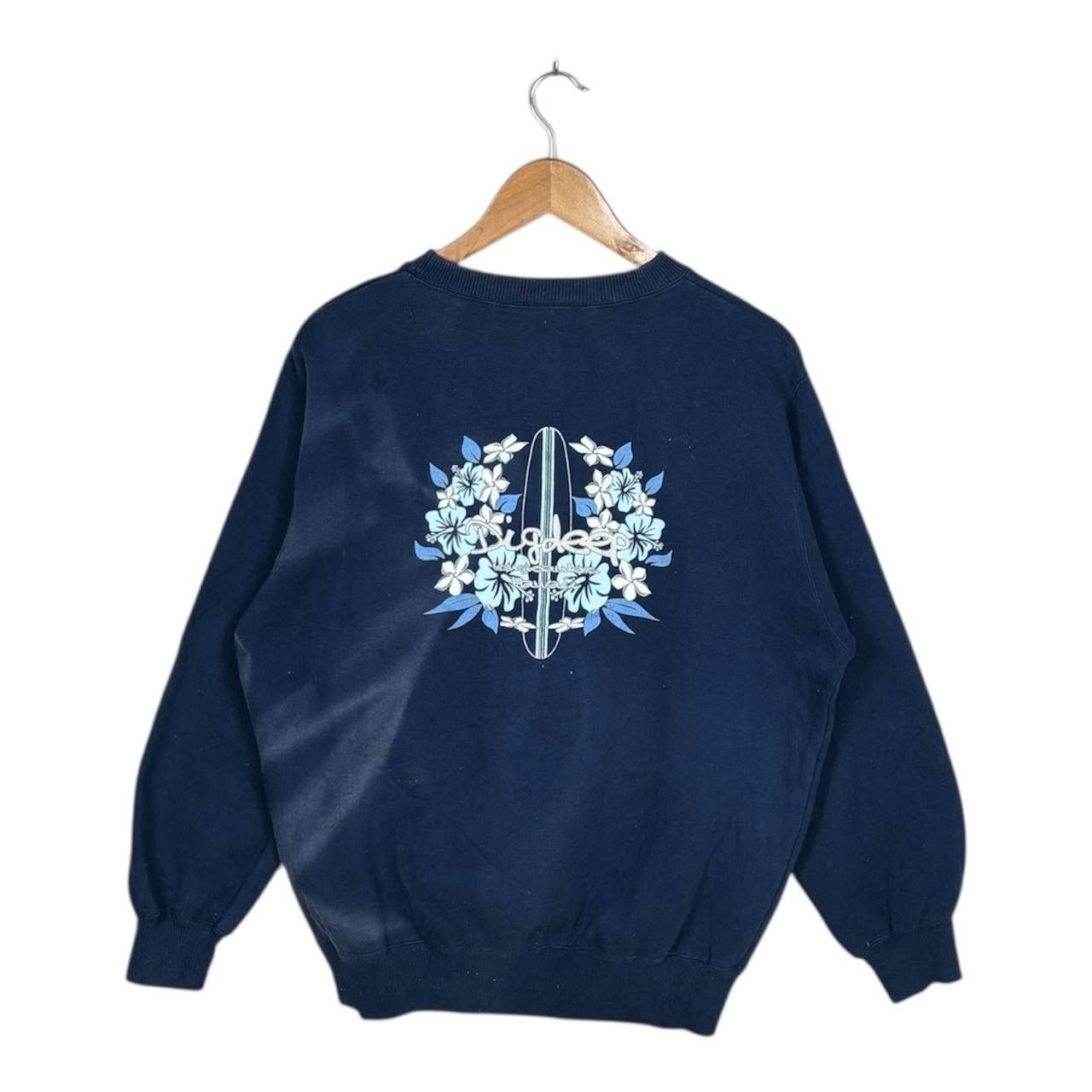 Dig Deep Vintage y2k Dig Deep Longboard Hawaii Surf Sweatshirt Size US M / EU 48-50 / 2 - 1 Thumbnail