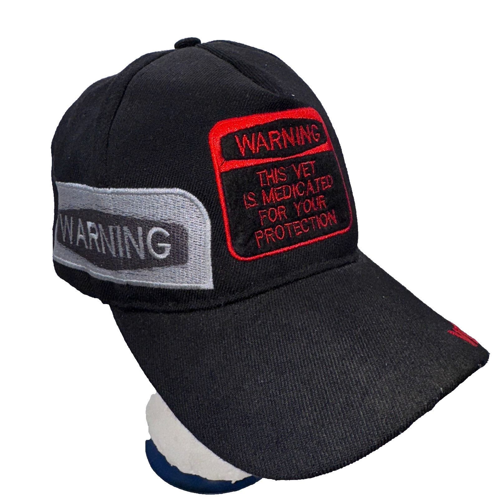Other WARNING This Vet is MEDICATED For Your Protection Ball Cap B Size ONE SIZE - 1 Thumbnail