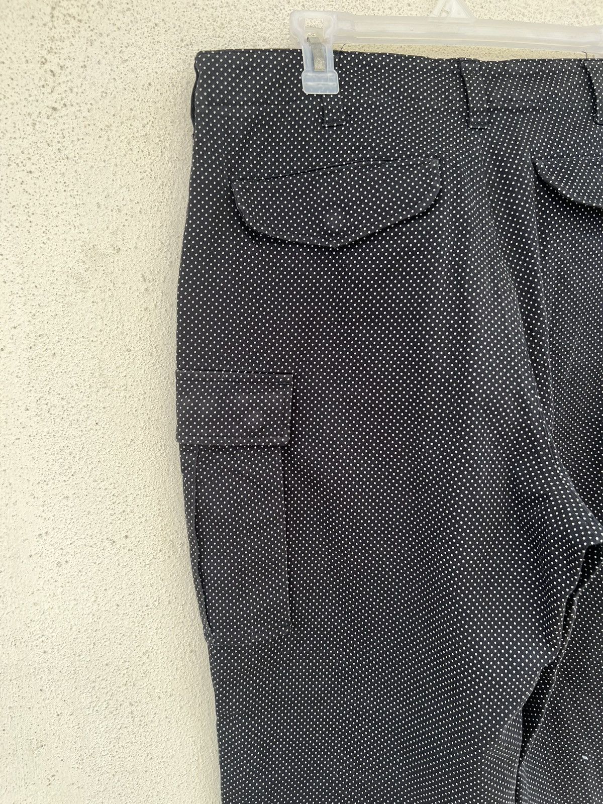 Vintage Vintage Human Forum Japan Baggy Polka Dot Cargo Trouser Size US 32 / EU 48 - 16 Thumbnail