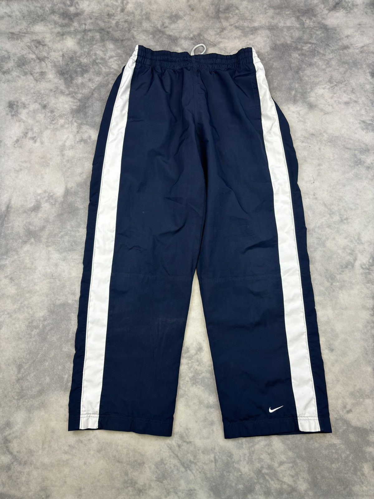 Nike × Vintage Nike Vintage Parachute Y2K Nylon Track Pants Joggers Hype XL Size US 32 / EU 48 - 1 Thumbnail