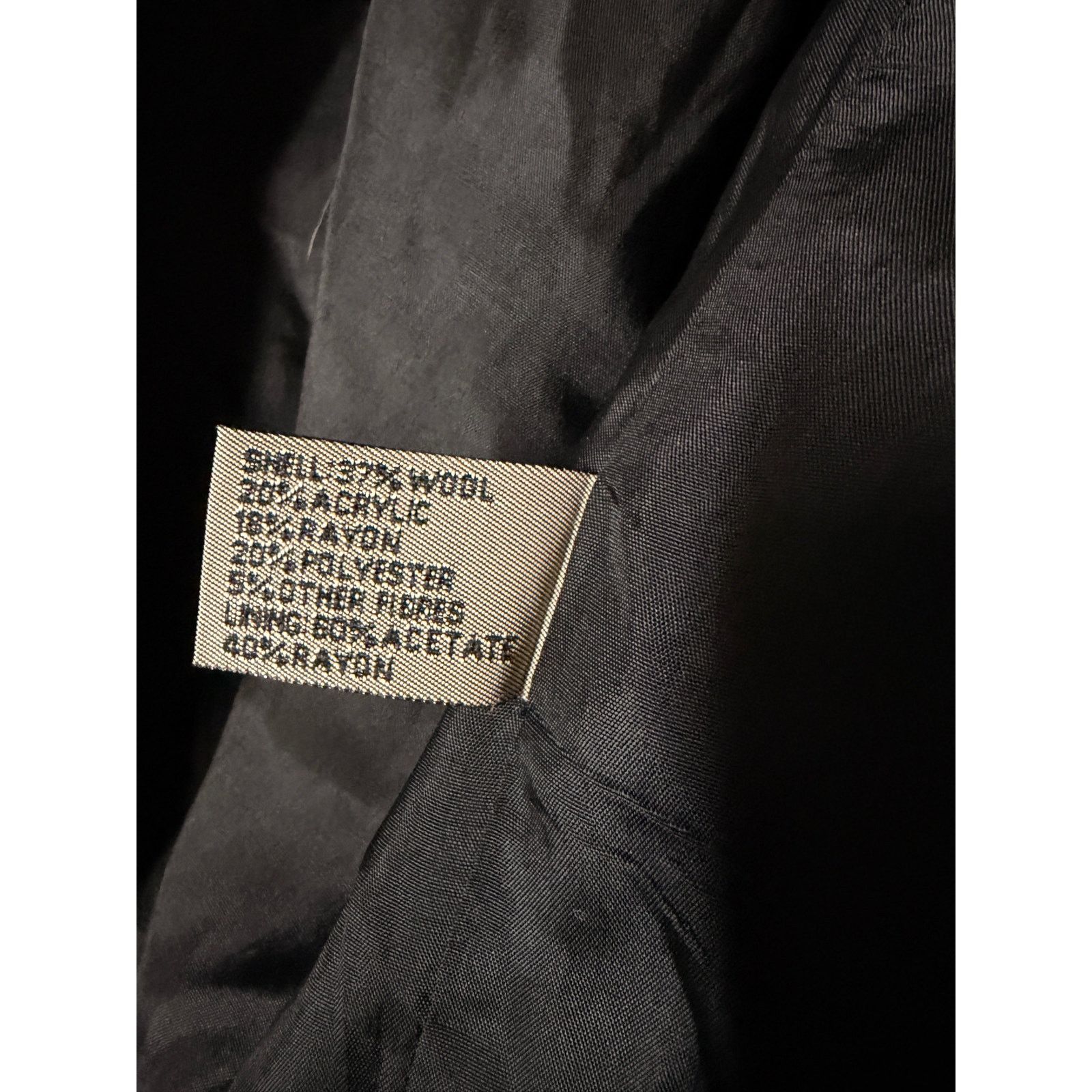 Structure VTG Structure Le Collezioni Men's Brown Tweed Wool Blazer Size 46R - 8 Thumbnail