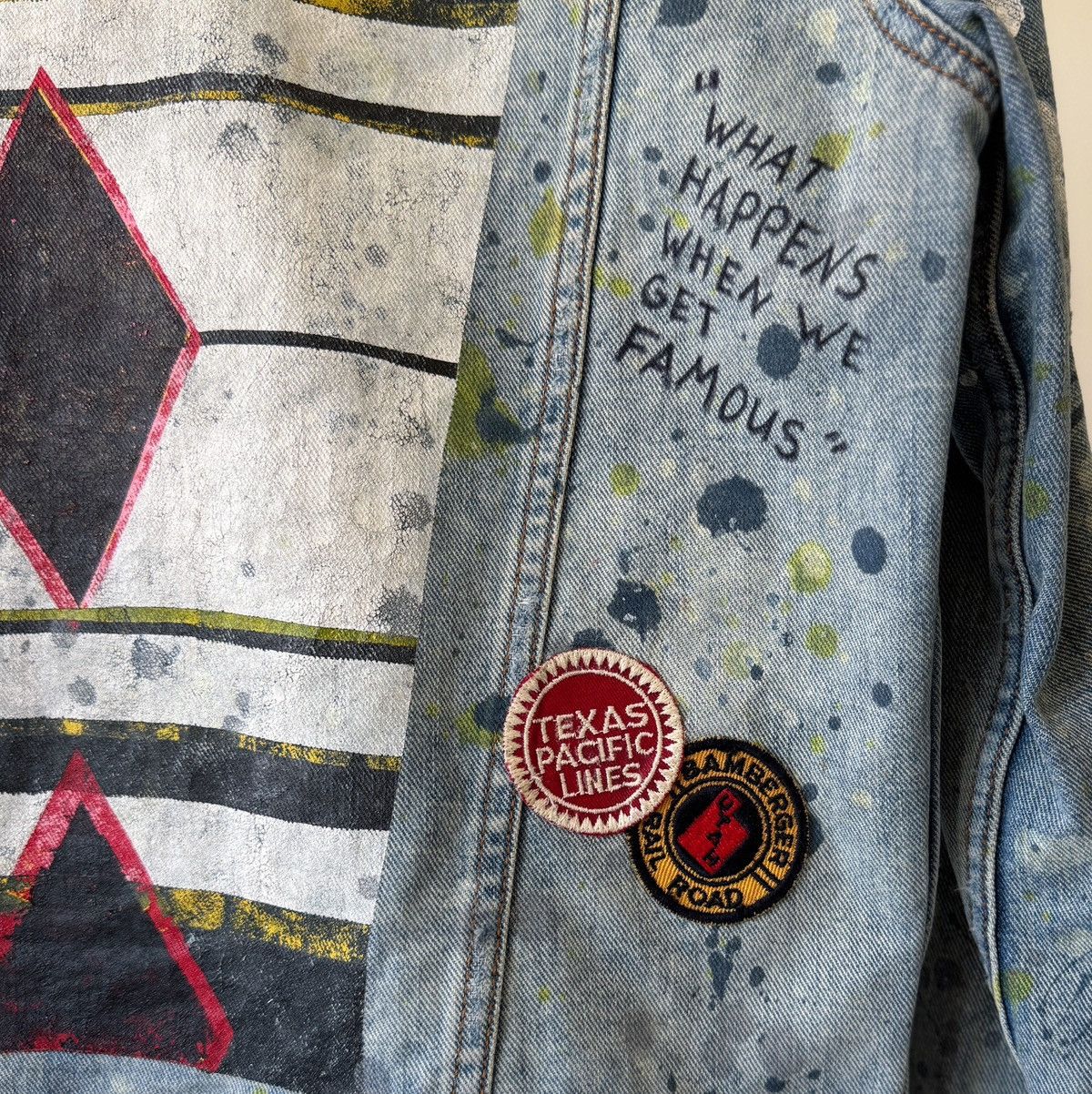 Gap GAP Artist-Customized Denim Jacket – Men’s M Size US M / EU 48-50 / 2 - 4 Thumbnail