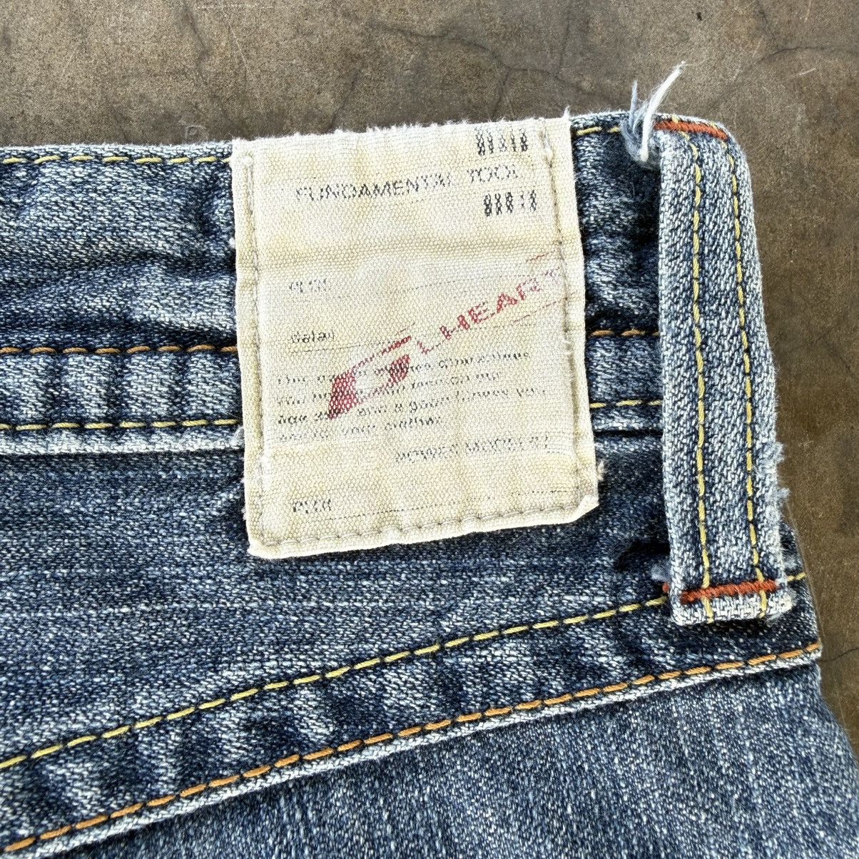 Japanese Brand W36x33 Vintage GL Faded Denim Ripped Jean Pants Size US 36 / EU 52 - 10 Thumbnail