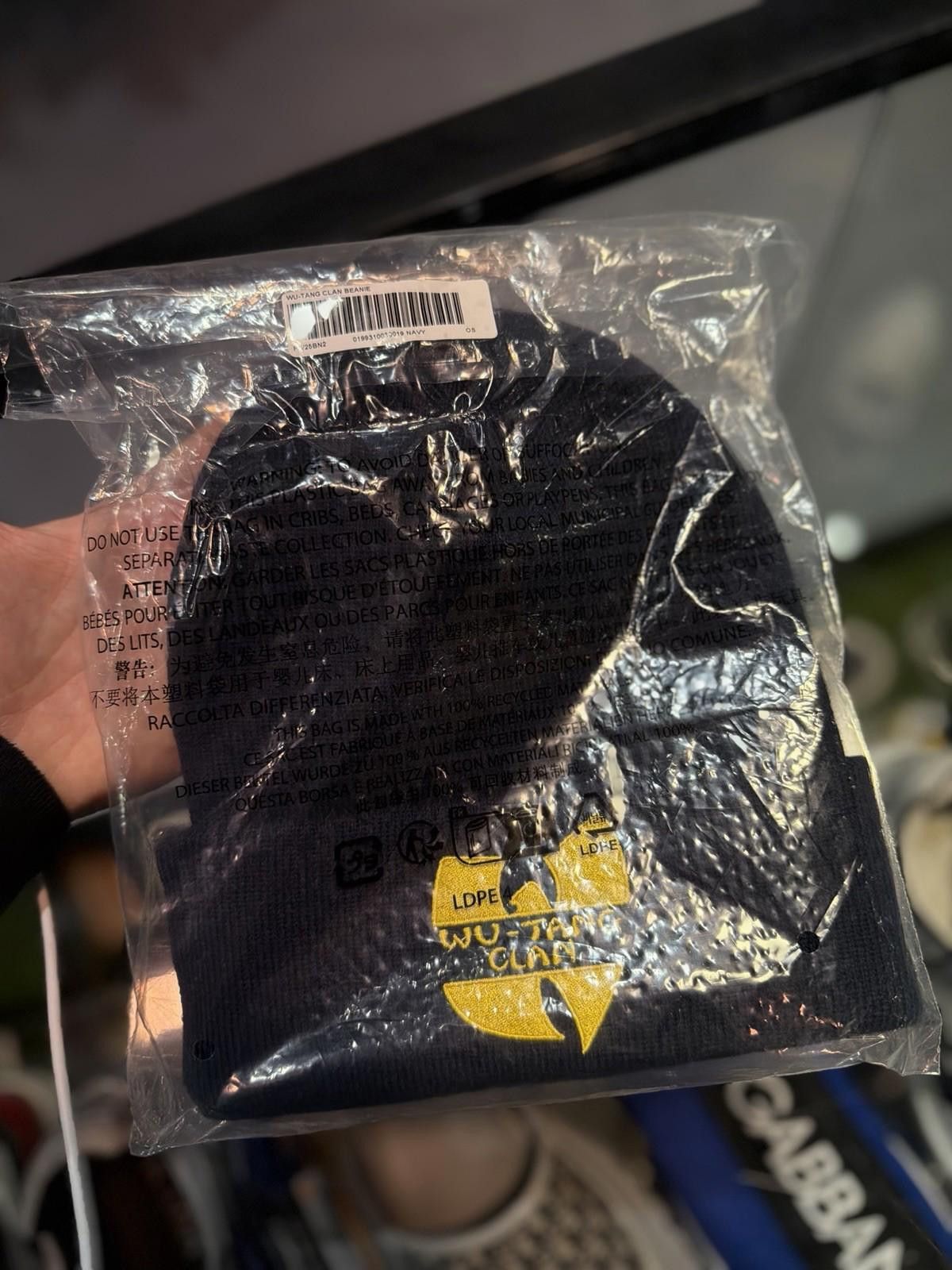 Supreme Supreme Wu-Tang Clan Beanie Navy Blue FW25 - Ships Same Day! Size ONE SIZE - 10 Thumbnail