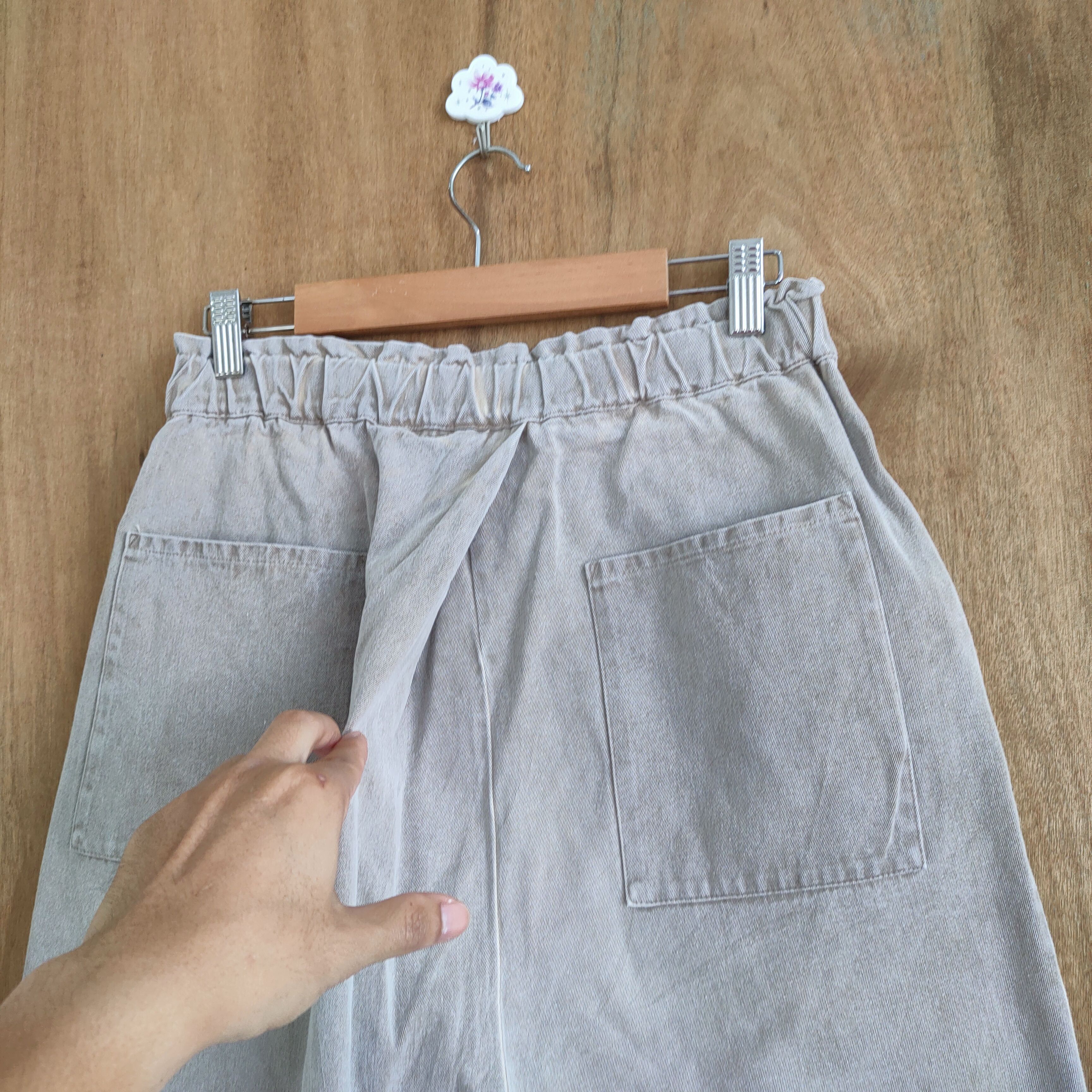 Japanese Brand JAPAN MADE! UZOIRO SPRING WAIST BAGGY EASY PANTS Size US 30 / EU 46 - 5 Thumbnail