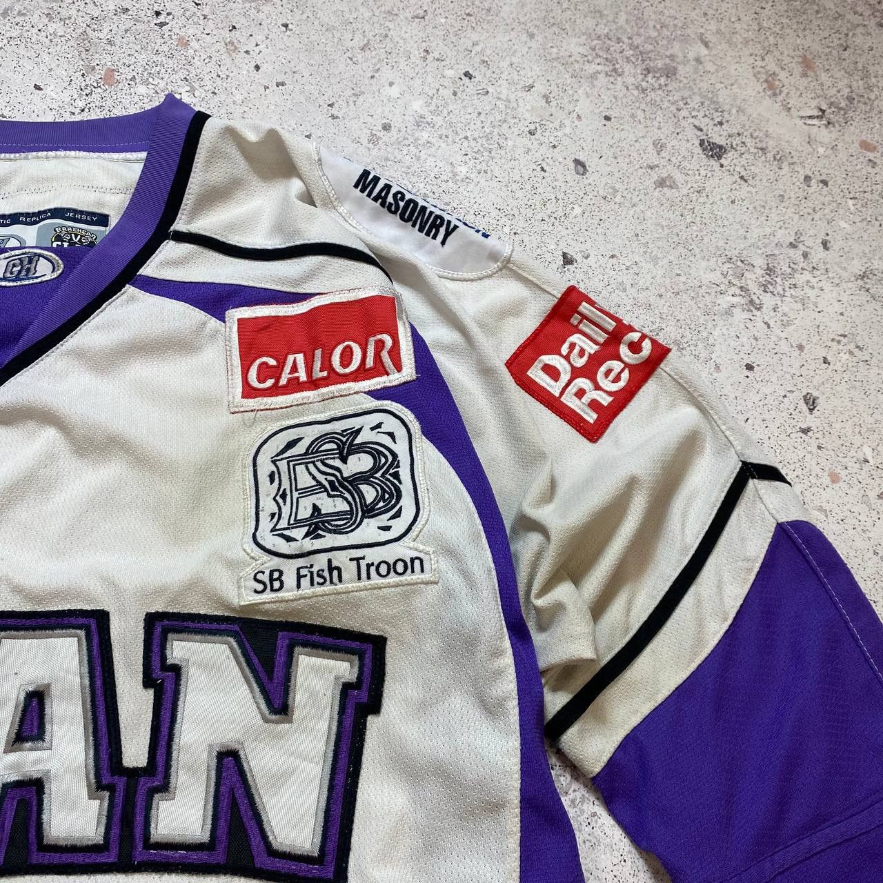 NFL × Vintage Vintage Hockey Jersey Braehead Glasgow Clan EIHL ICE Y2K Size US M / EU 48-50 / 2 - 3 Thumbnail