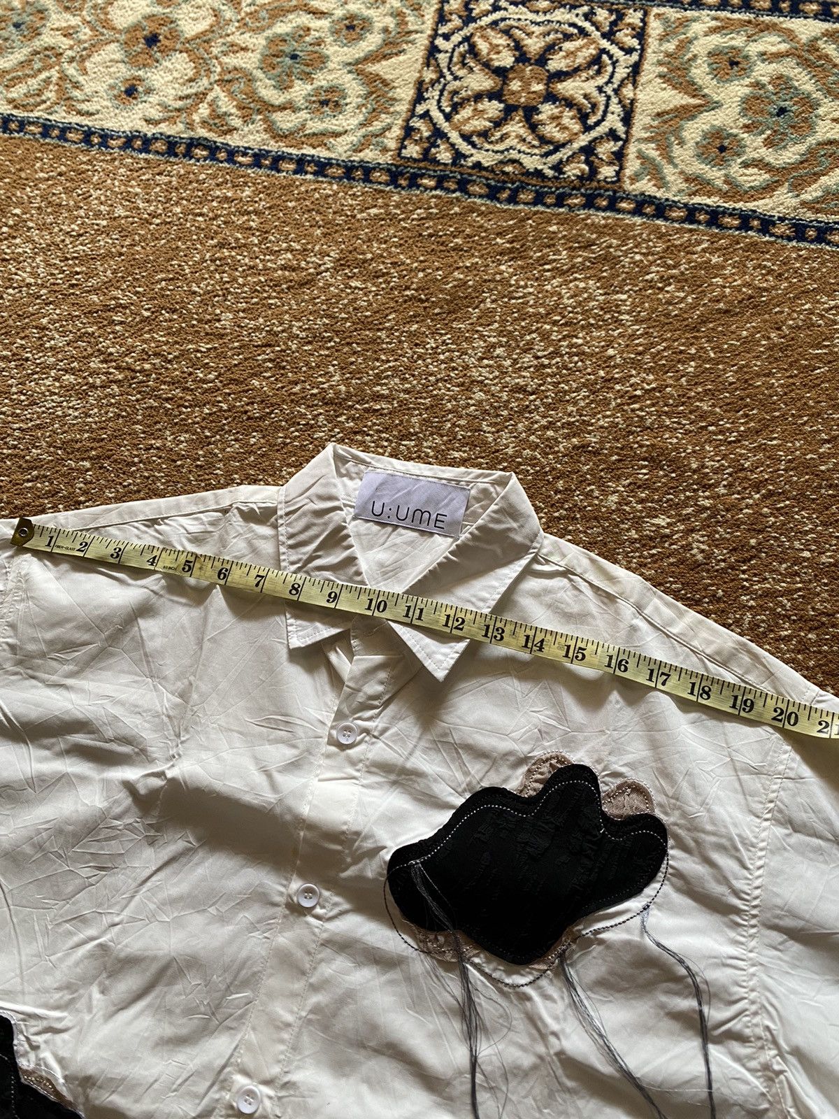 Japanese Brand UME Shirt Like To Comme des Garcons Size US M / EU 48-50 / 2 - 7 Thumbnail