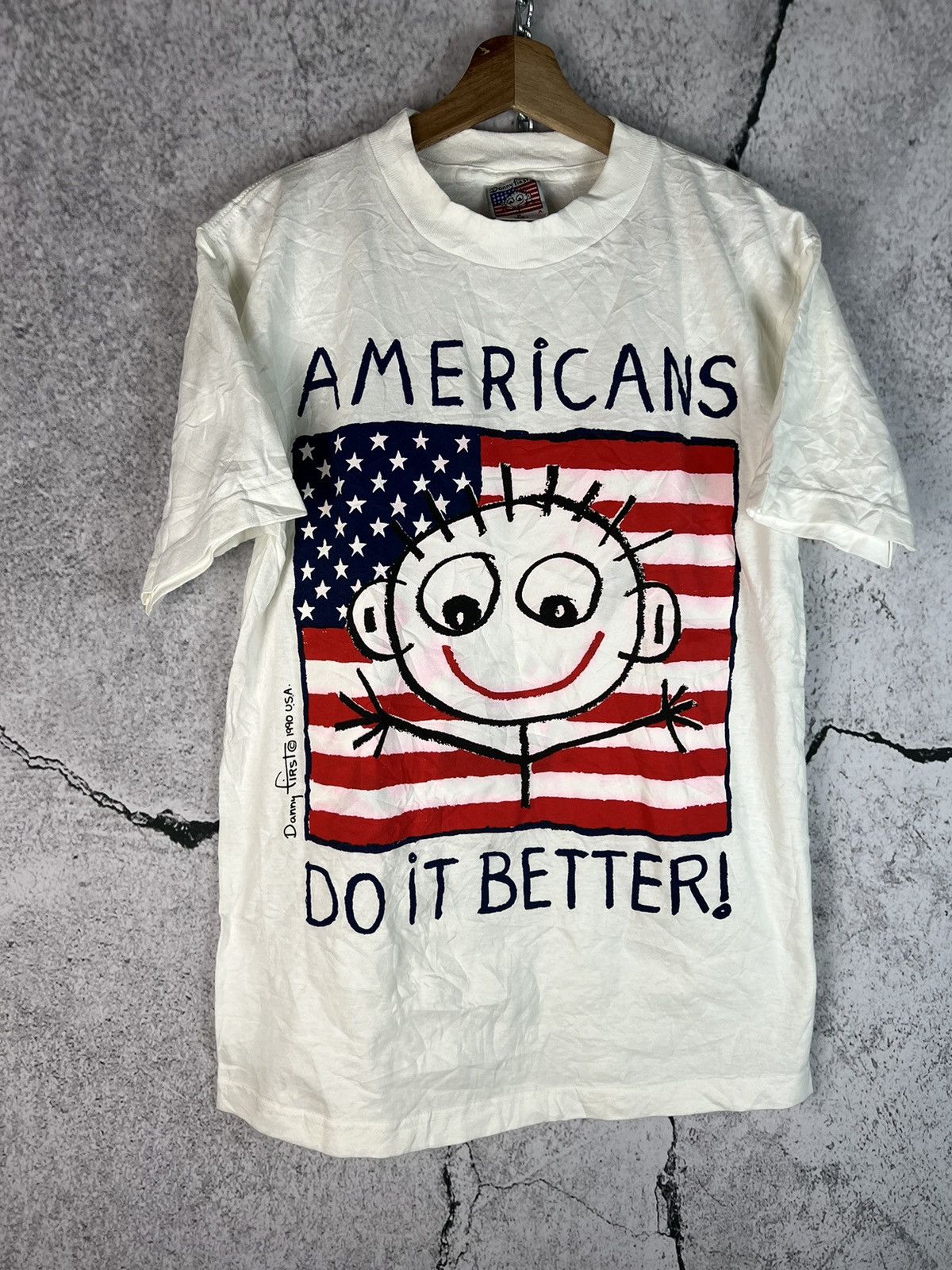 Vintage Vintage Danny First Over Print Medium T-Shirt Size US M / EU 48-50 / 2 - 1 Thumbnail