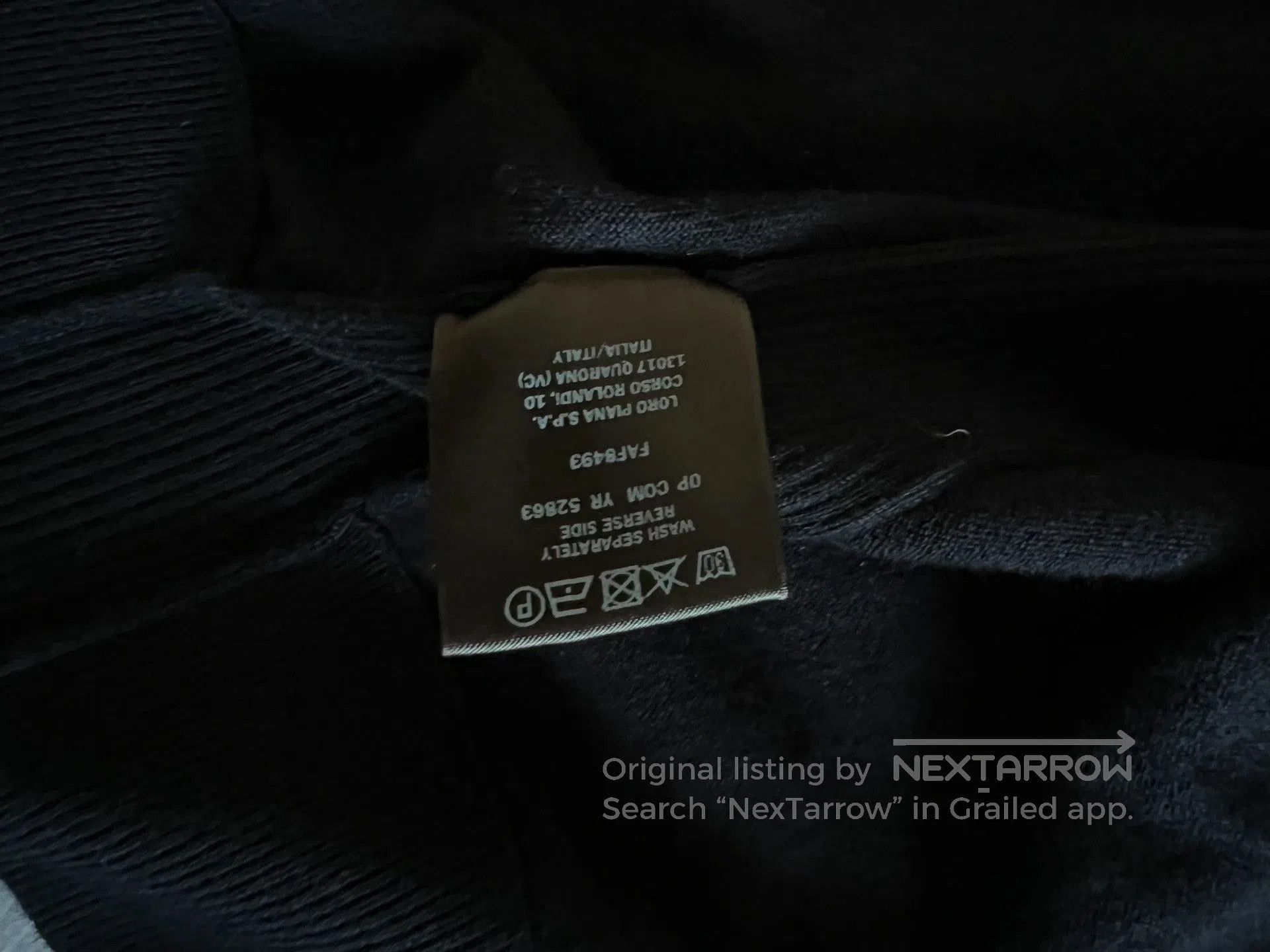 Loro Piana LORO PIANA Solid Hooded Zip Jacket. Size US S / EU 44-46 / 1 - 8 Thumbnail