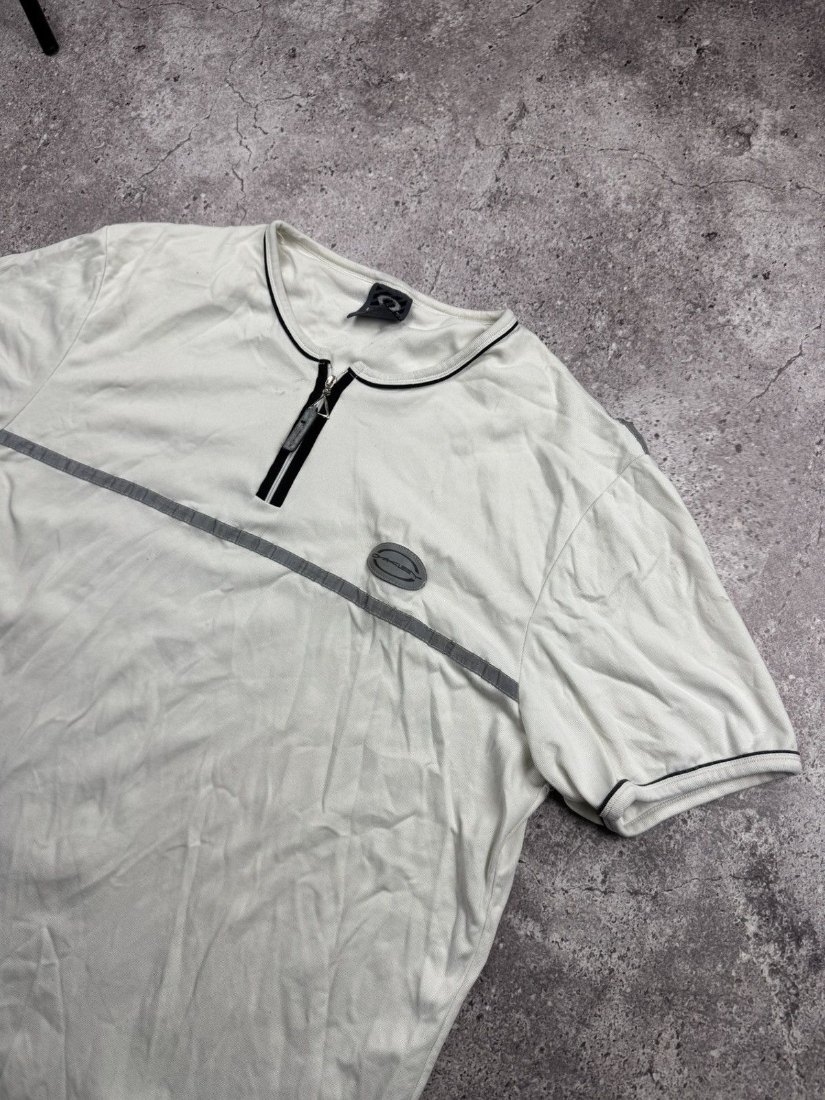 Oakley Vintage 2000’s Reflective Oakley T Shirt Y2K Hype Gorpcore Size US XL / EU 56 / 4 - 3 Thumbnail