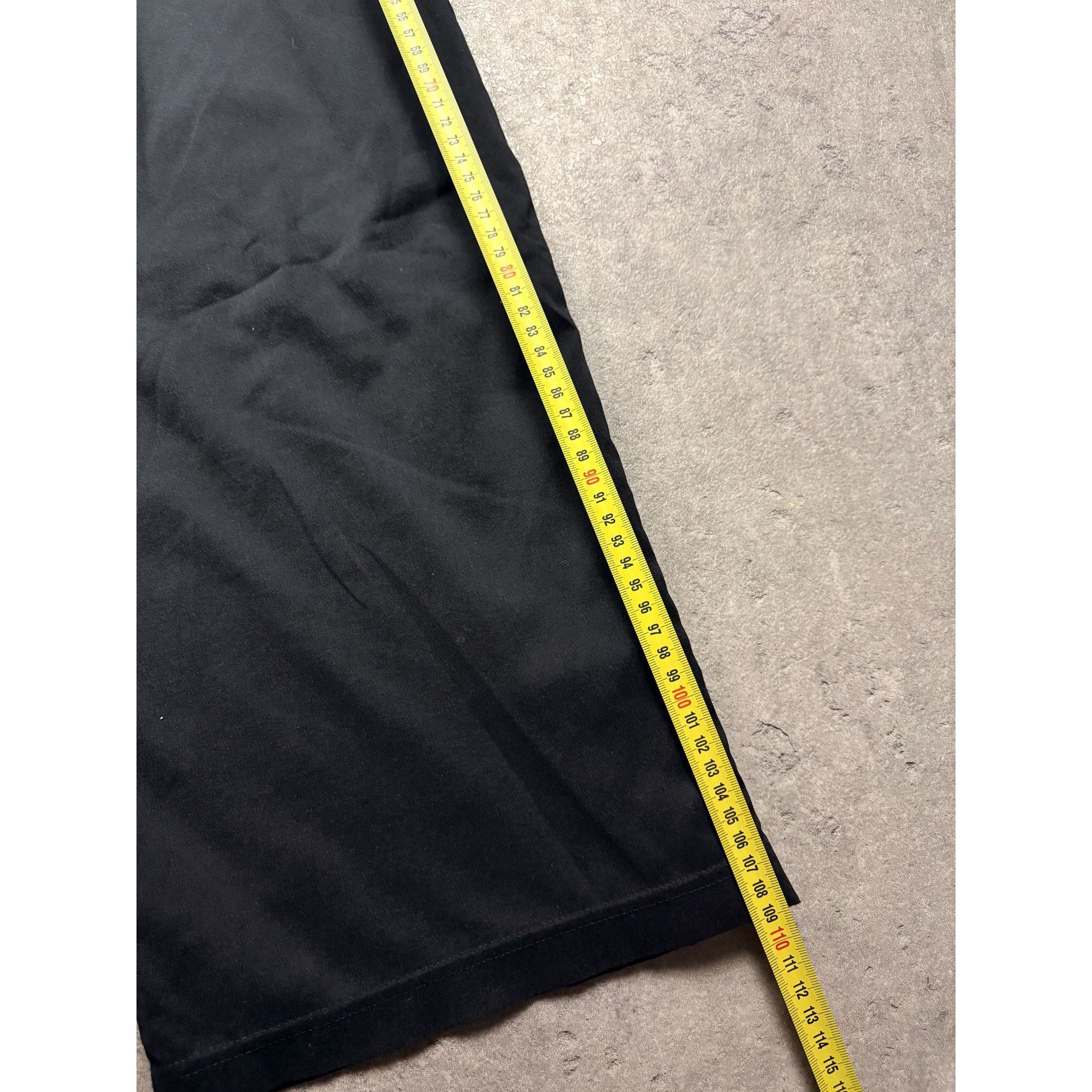 Nike Vintage Nike Track Pants Black Grey Piping Y2K Mesh Lined Ba Size US 34 / EU 50 - 5 Thumbnail