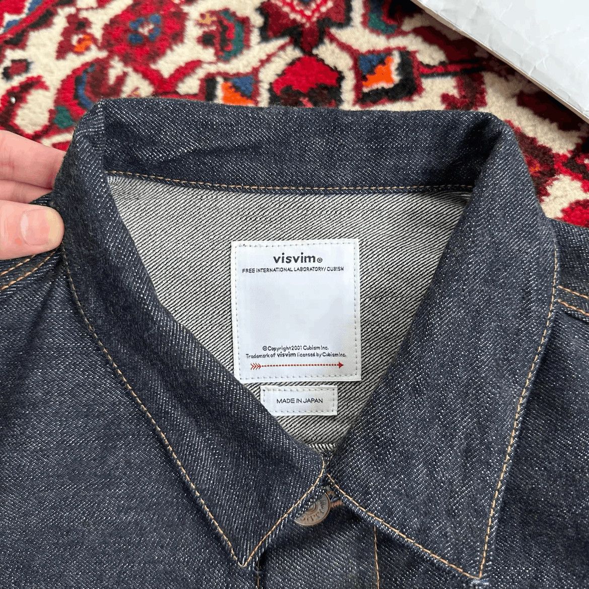 Visvim Visvim Sz 1 Visvim 25SS 101xx Mud Raw Denim Jacket-2506 Size US S / EU 44-46 / 1 - 5 Thumbnail