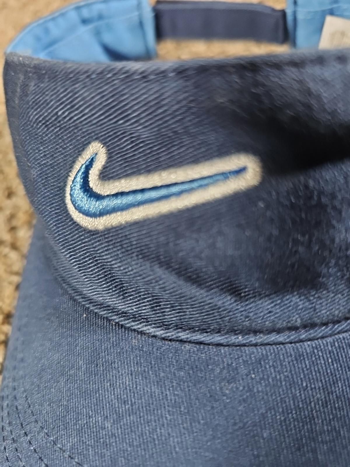 Nike Nike Blue Visor Strapback Size ONE SIZE - 2 Thumbnail