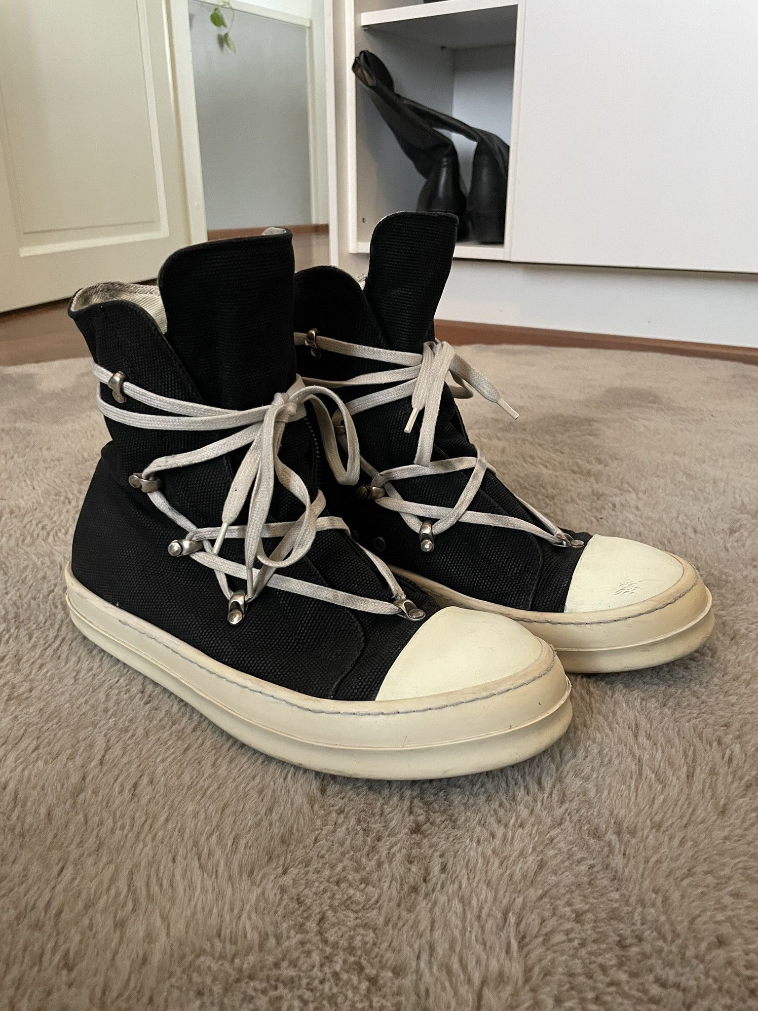 Rick Owens Rick Owens Drkshdw Rick Owens Drkshdw 2018 Hexagram Ramones Grailed