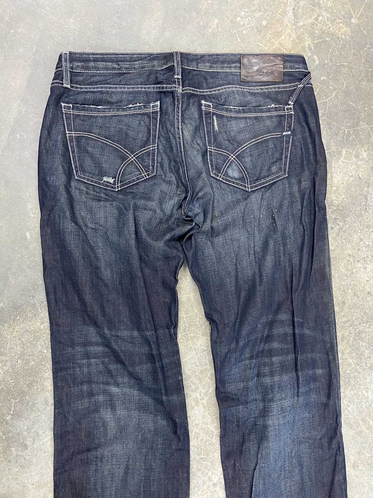 GAS Gas jeans Distressed beauty beast jeans Size US 38 / EU 54 - 9 Thumbnail