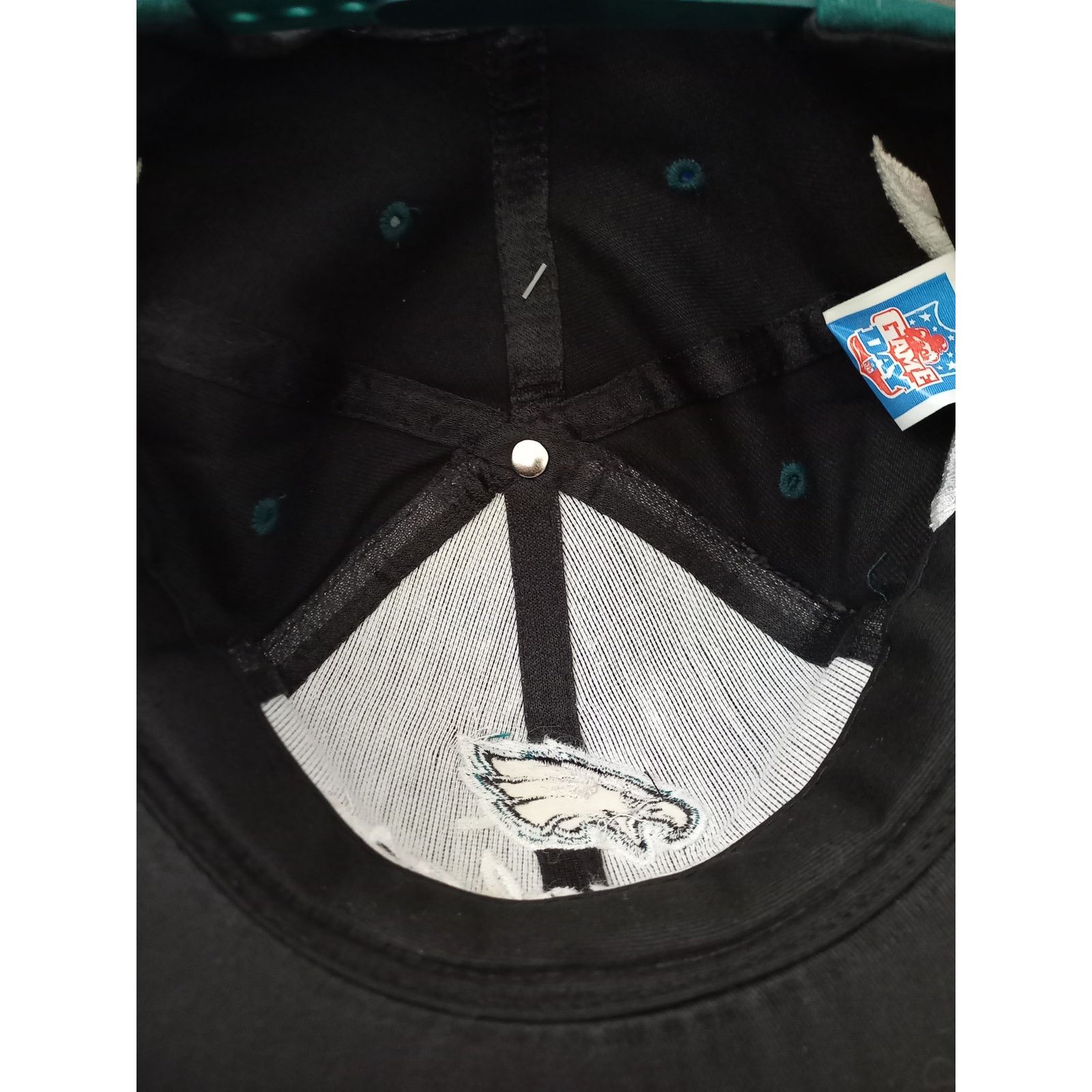 NFL × Sports Specialties NEW Philadelphia Eagles 90s snapback FLAME Script NFL vtg Size ONE SIZE - 5 Thumbnail