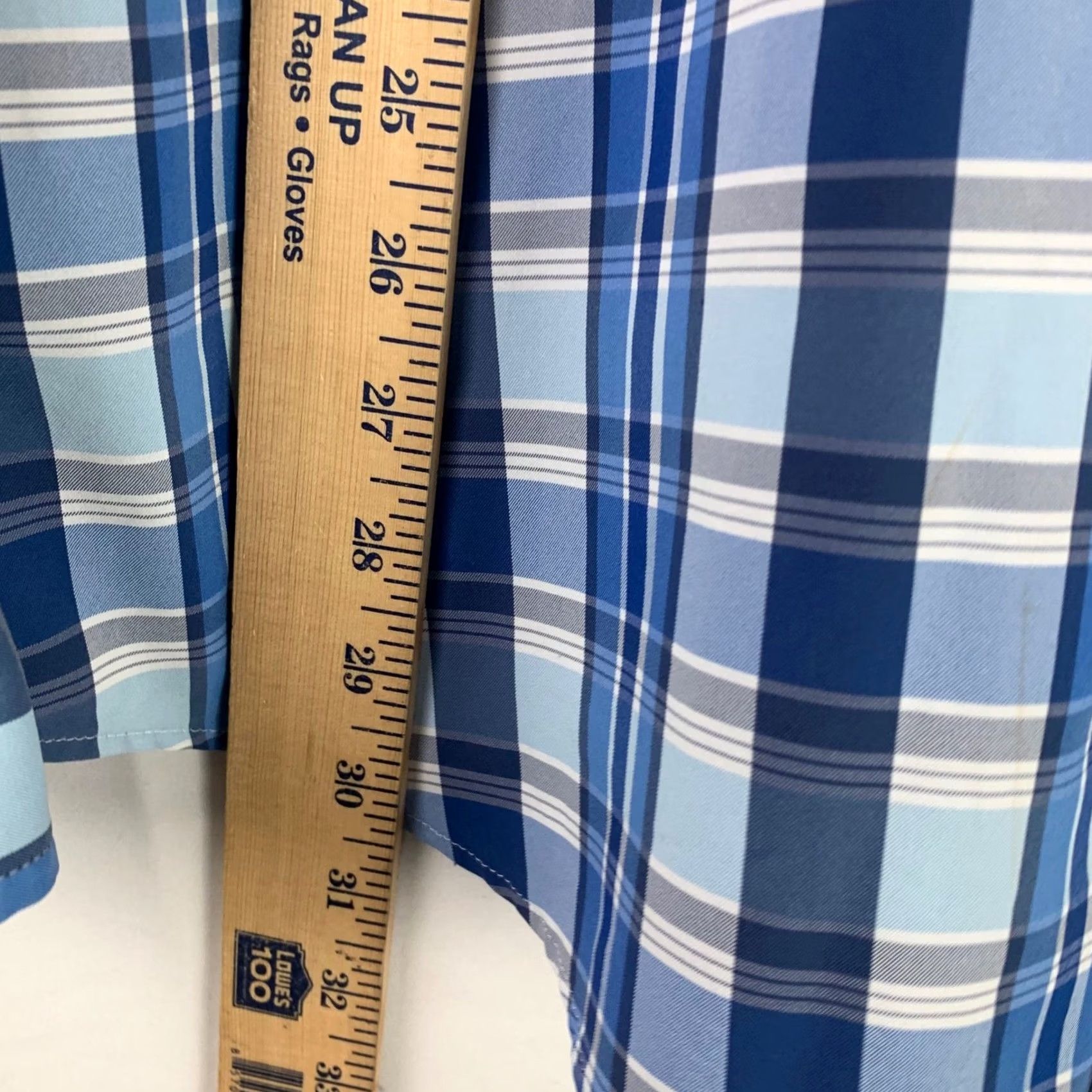 Vineyard Vines Vineyard Vines Whale Shirt Button-Down Plaid Blue XL Mens Shirt 1W010511 Size US XL / EU 56 / 4 - 5 Thumbnail