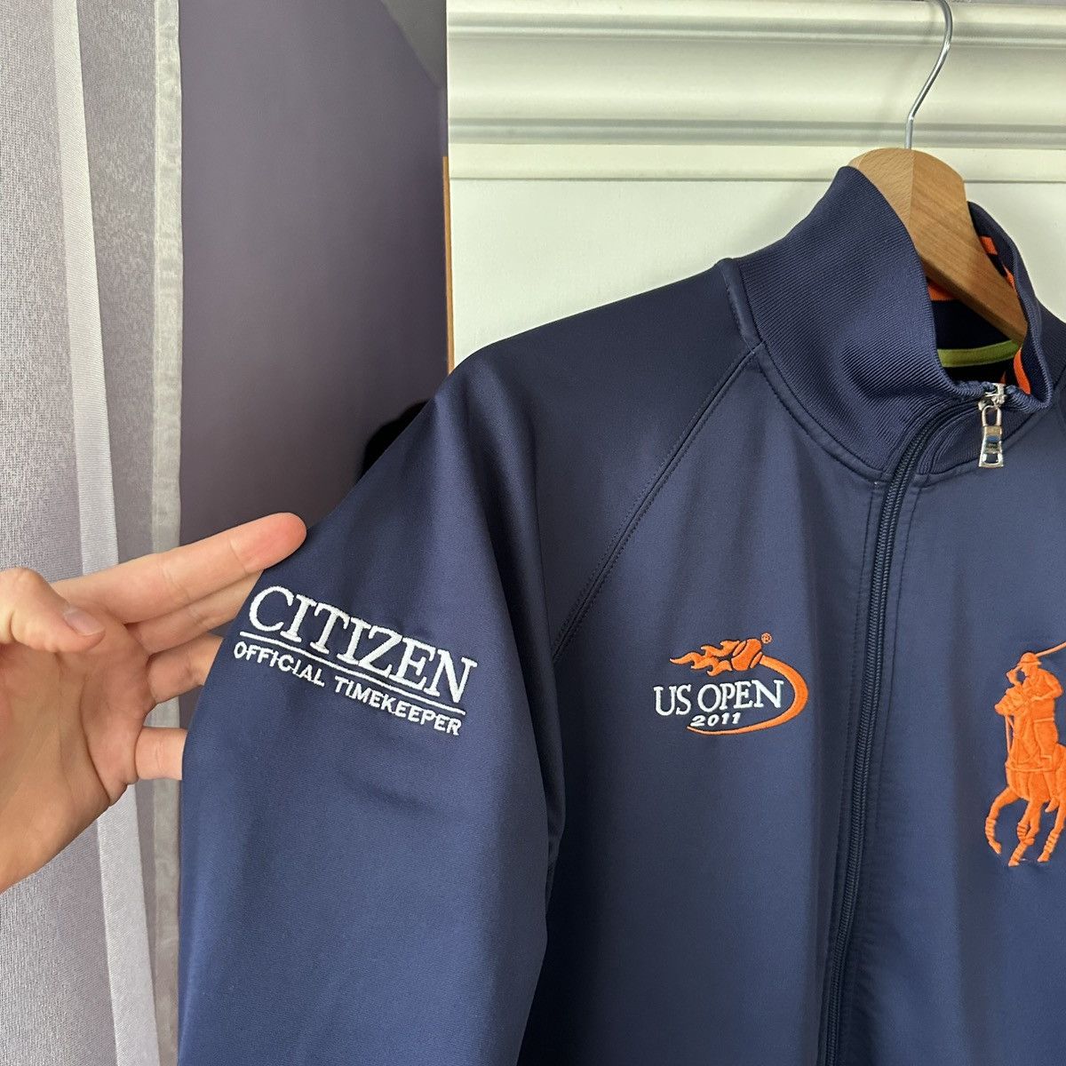 Polo Ralph Lauren Polo Ralph Lauren US Open 2011 Tenis Zip Sweatshirt Jacket S Size US S / EU 44-46 / 1 - 3 Thumbnail