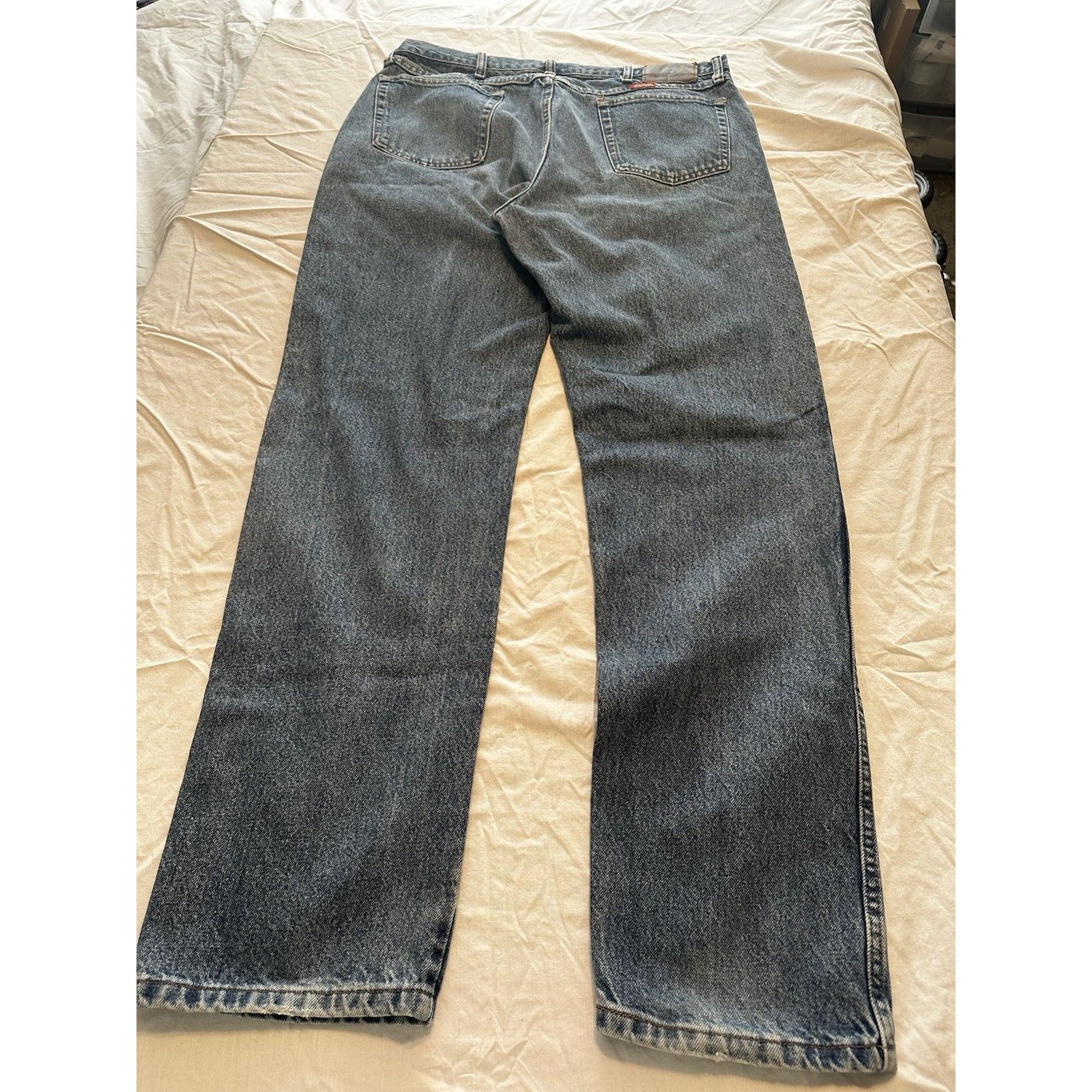 Wrangler Wrangler Men's Jeans Blue 38x34 Regular Fit Western Cowboy Size US 38 / EU 54 - 14 Thumbnail