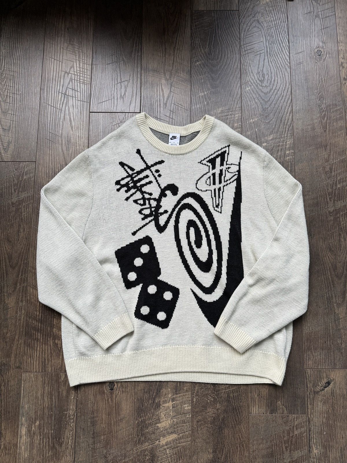 Nike × Stussy Stussy x Nike Penny Knit Sweater XXL | Grailed 