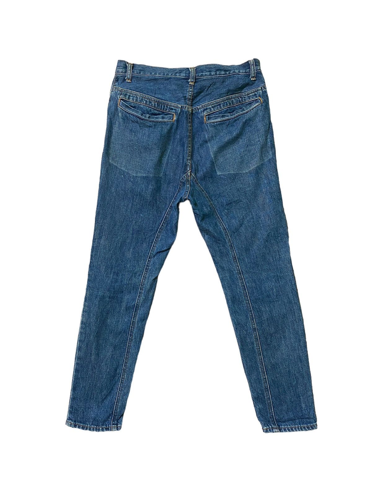CABANE de ZUCCa Vintage Zucca Acid Wash Style Skinny Denim Jean Size US 28 / EU 44 - 2 Thumbnail