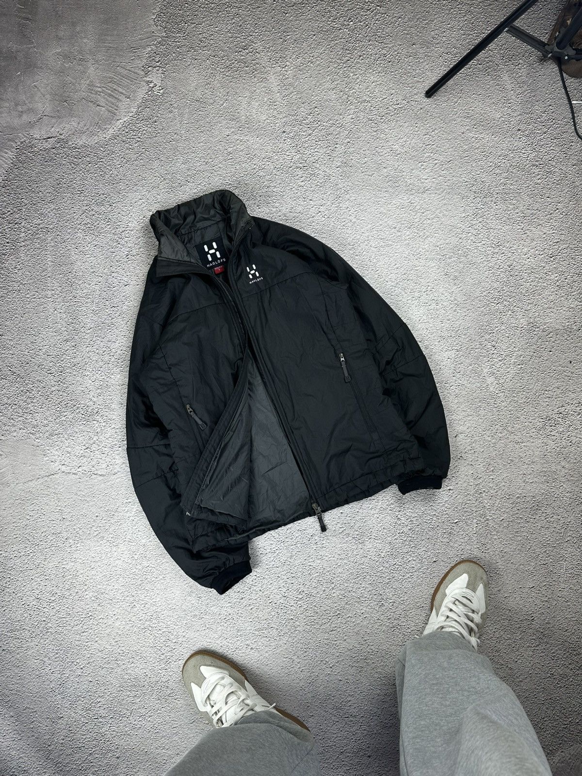 Vintage Haglofs Micro Down Puffer Jacket Outdoor