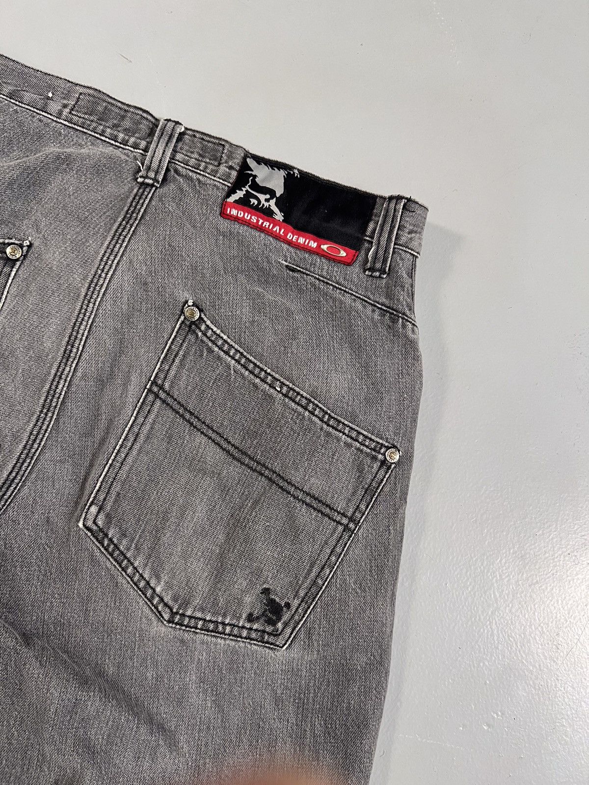 Oakley Super rare vintage Oakley ⭕️ baggy fit denim Size US 34 / EU 50 - 9 Thumbnail